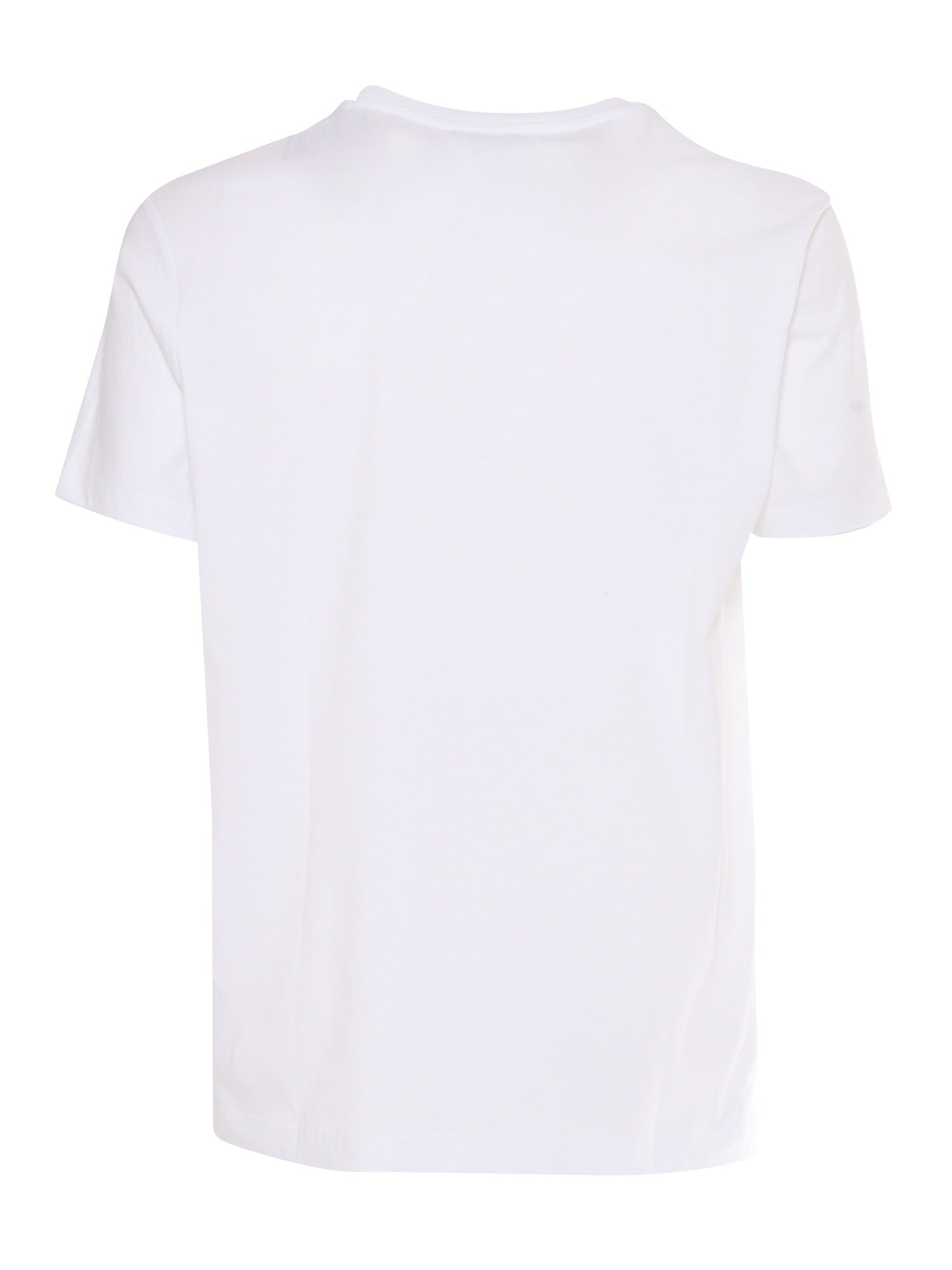 FAY JERSEY POCKET T-SHIRT White Cotton Short Sleeves