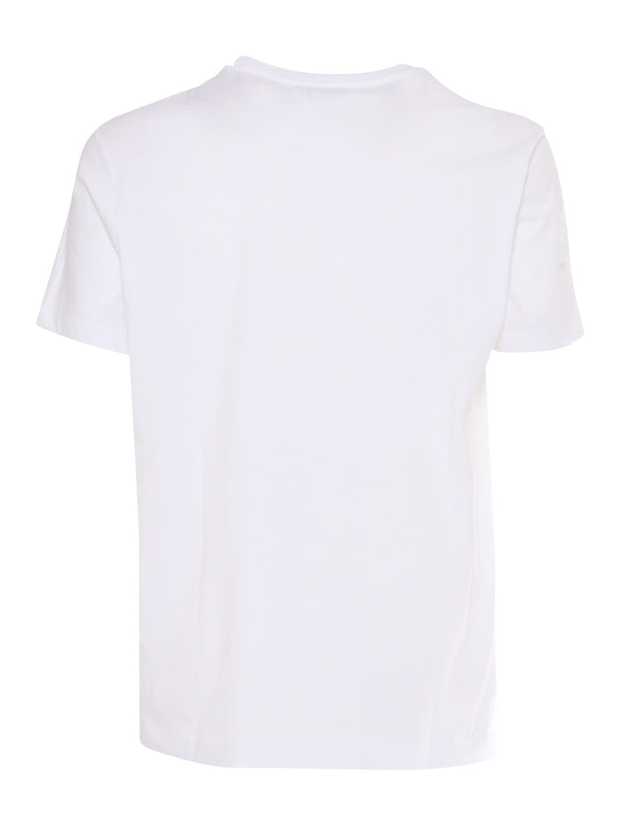 FAY JERSEY POCKET T-SHIRT White Cotton Short Sleeves