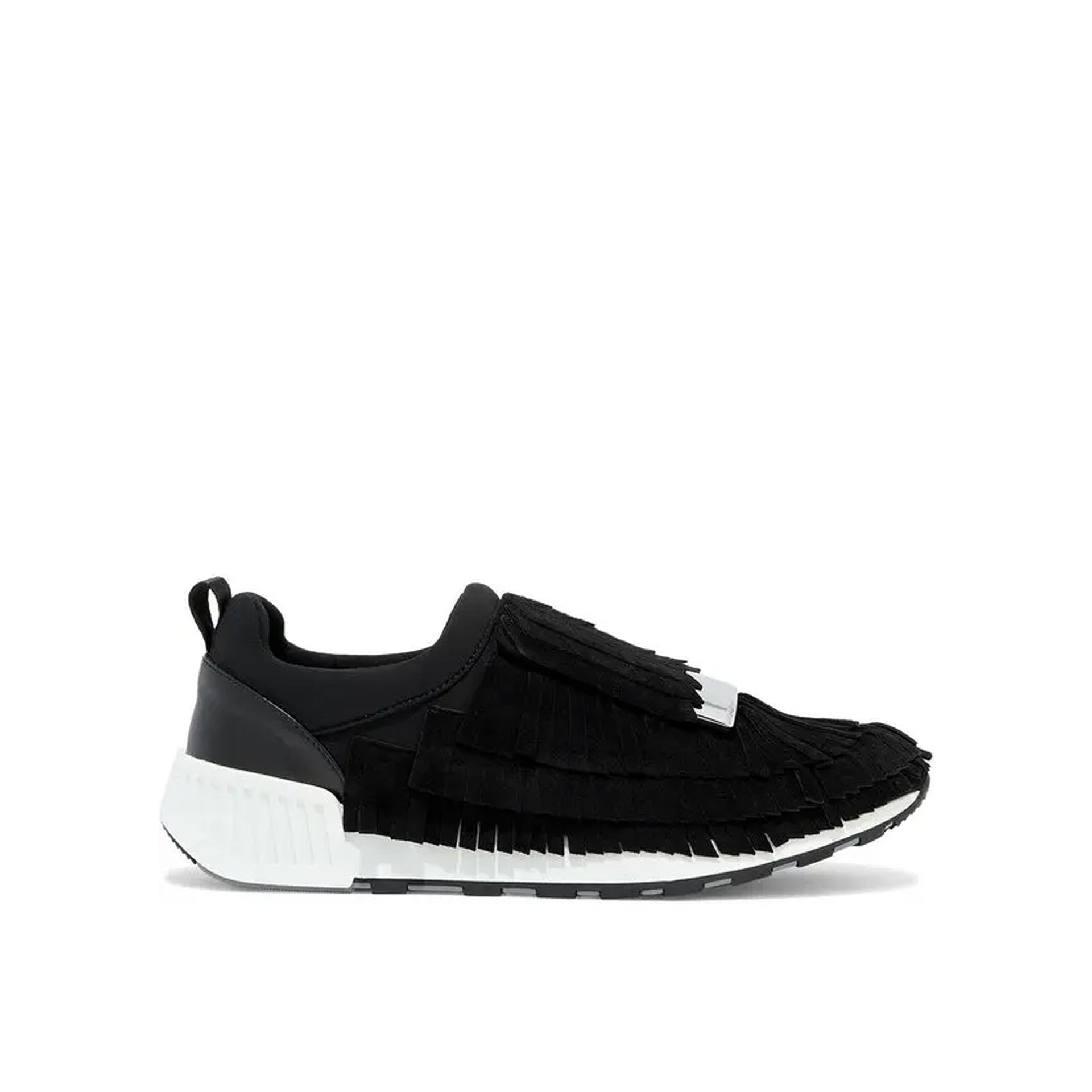 Sergio Rossi Sr1 Running Sneakers Black Fabric