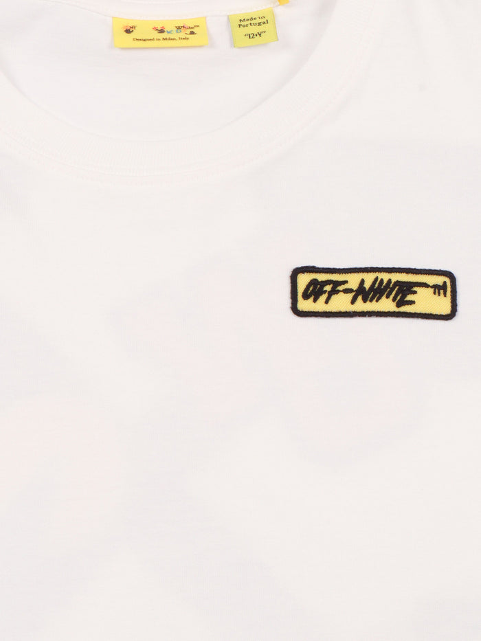 ARROW PATCH TEE S-S White Cotton Short Sleeves T-shirt