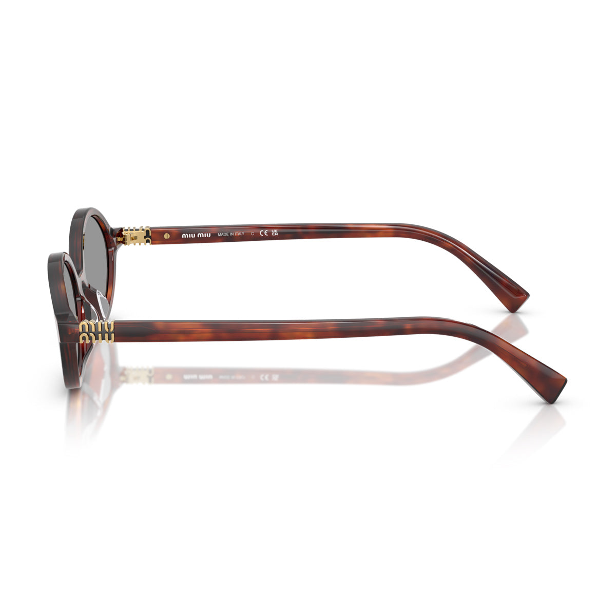 Miu 0MU 04ZS 21C40O Havana Mahogany Marrone Acetate Occhiali Da Sole
