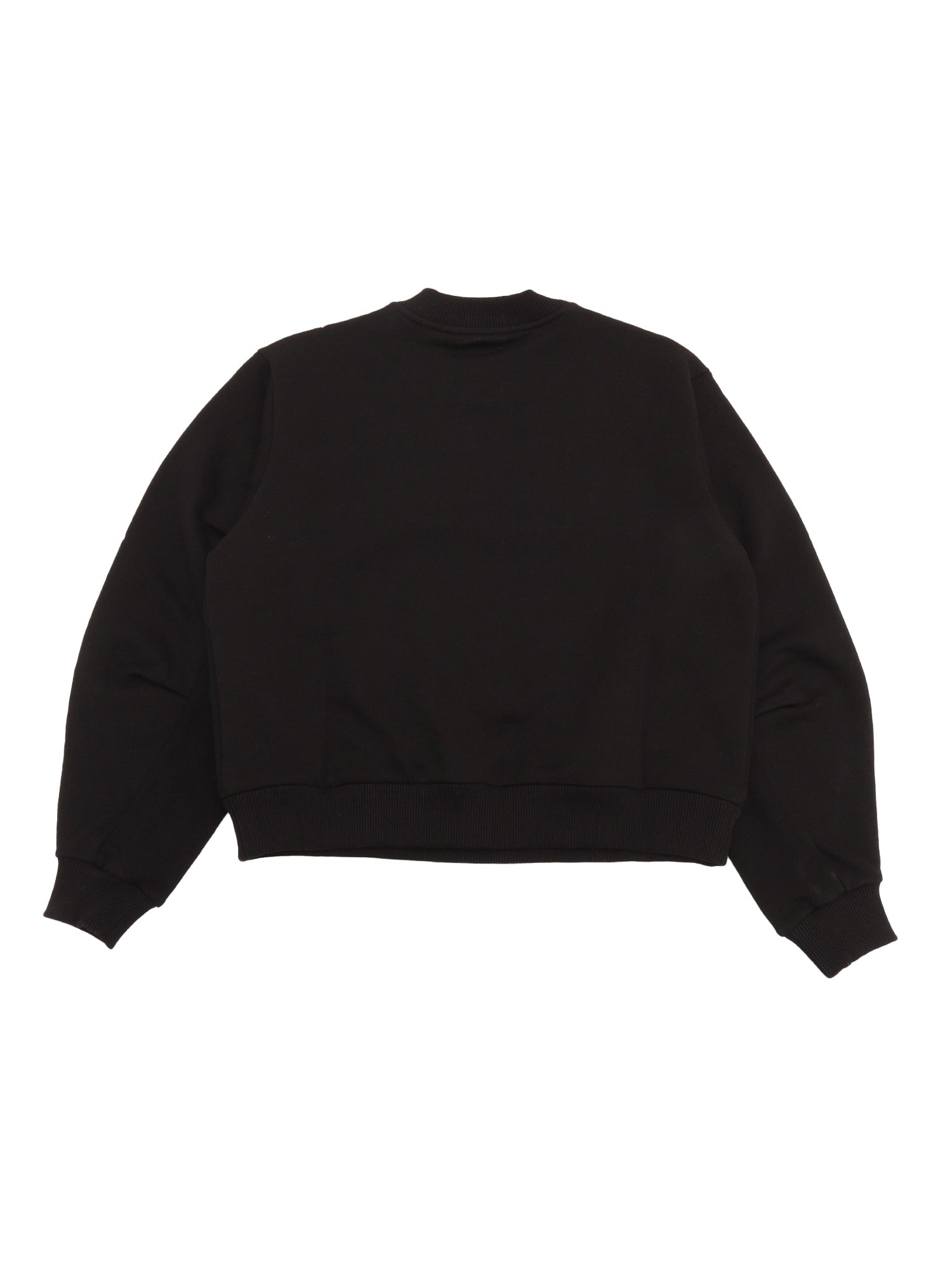 Sweatshirt Black Cotton Interior