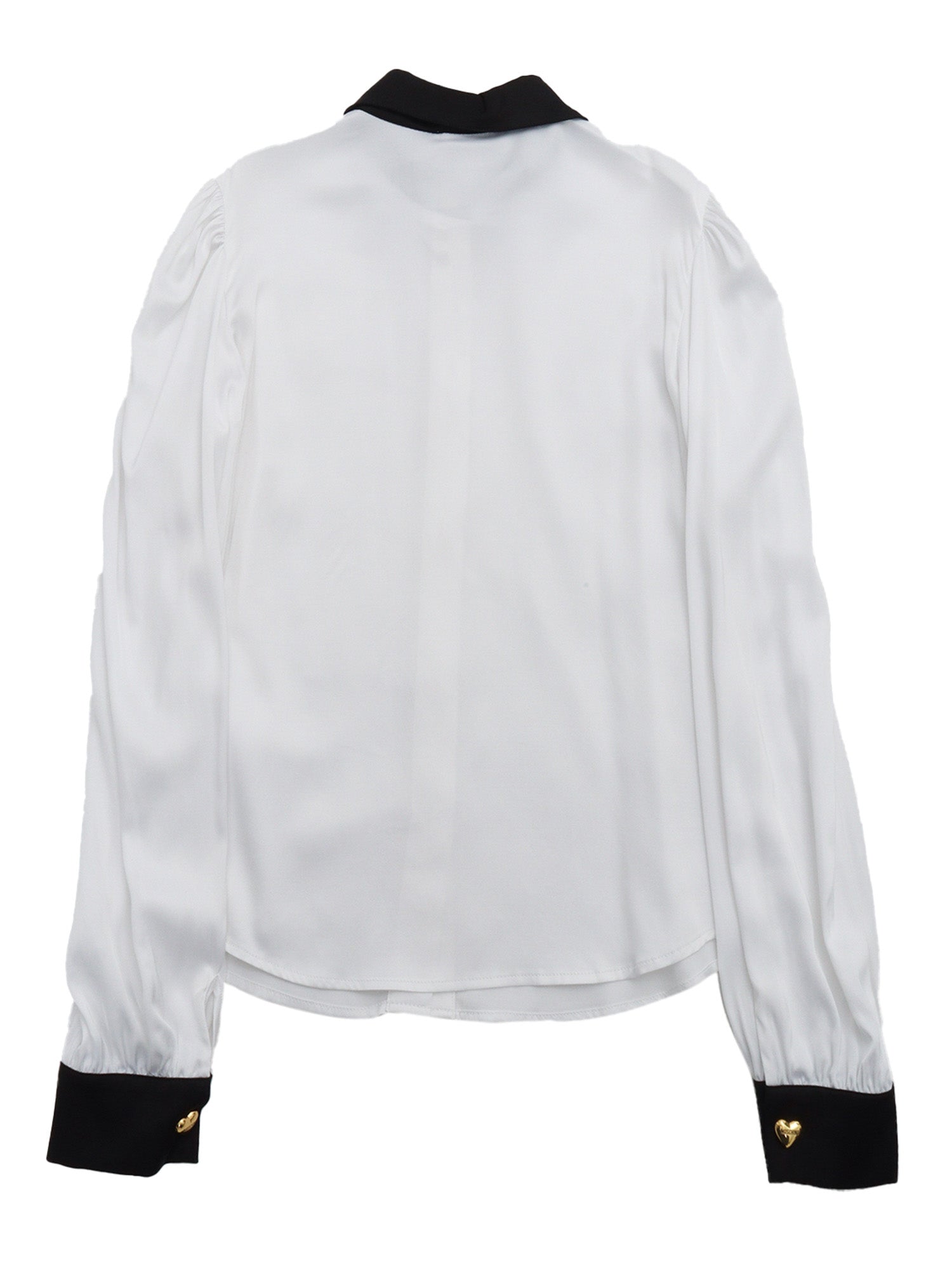 LONG SLEEVED SHIRT White Viscose Elastane