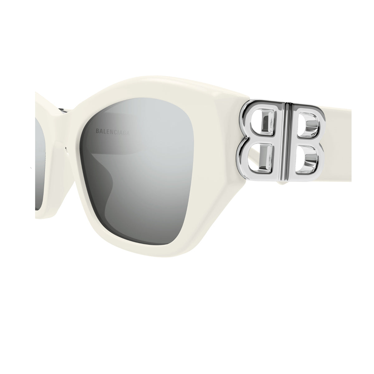 BB0311SK 003 Bianco Acetate Occhiali Sole