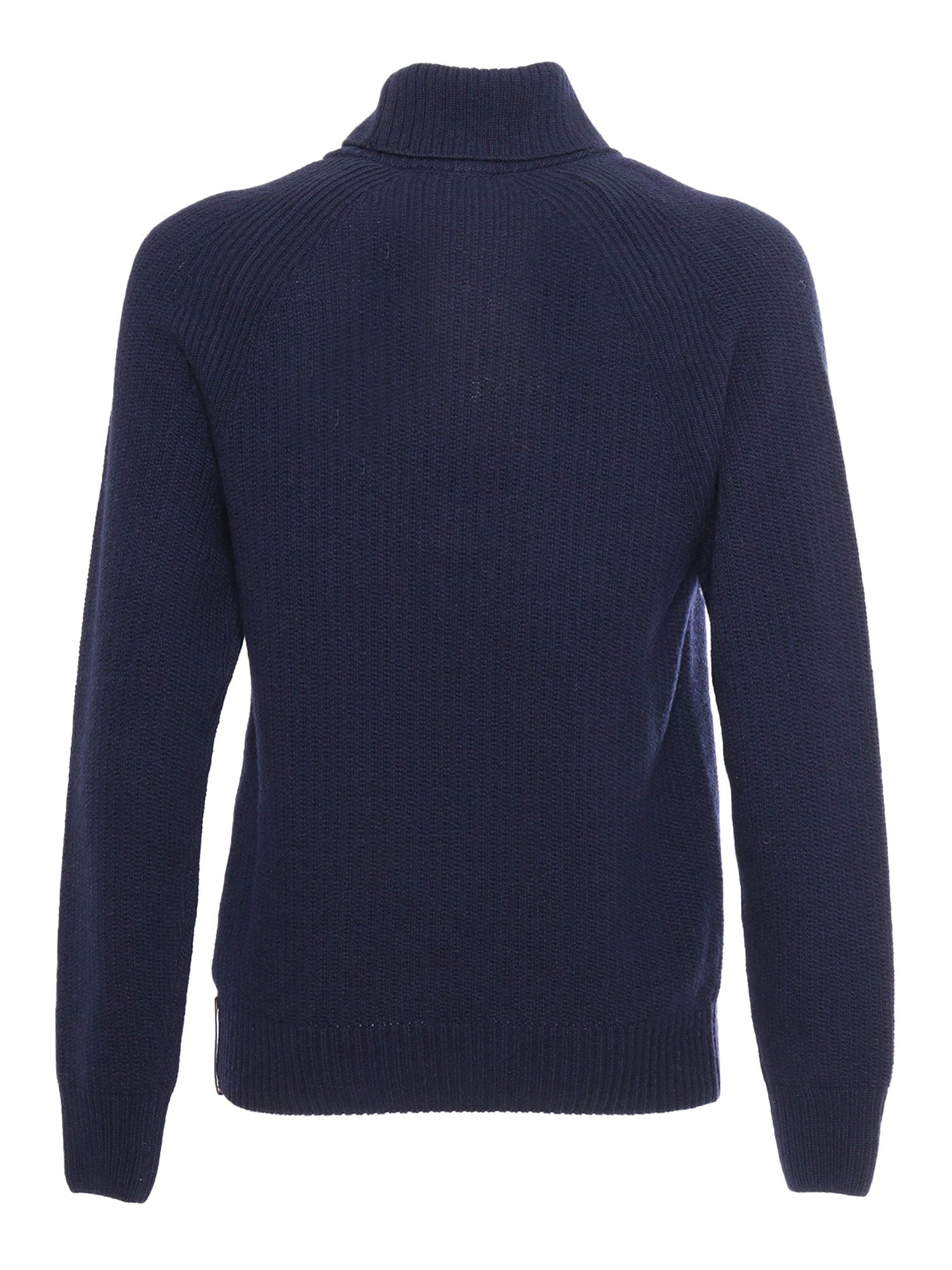 Virgil Merino Sweater Blue Wool Crewneck