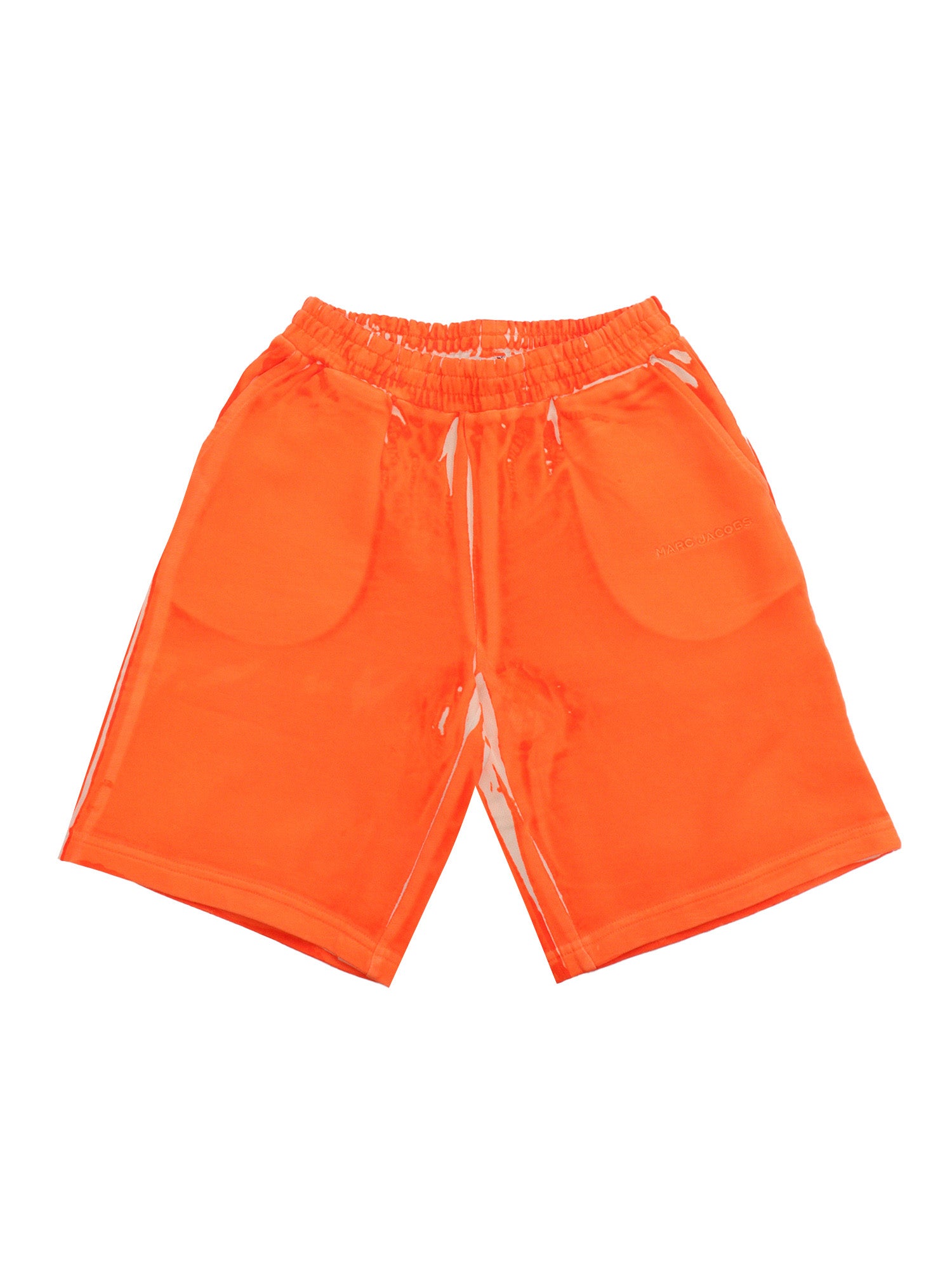 SHORT Orange Cotton Fabric 2