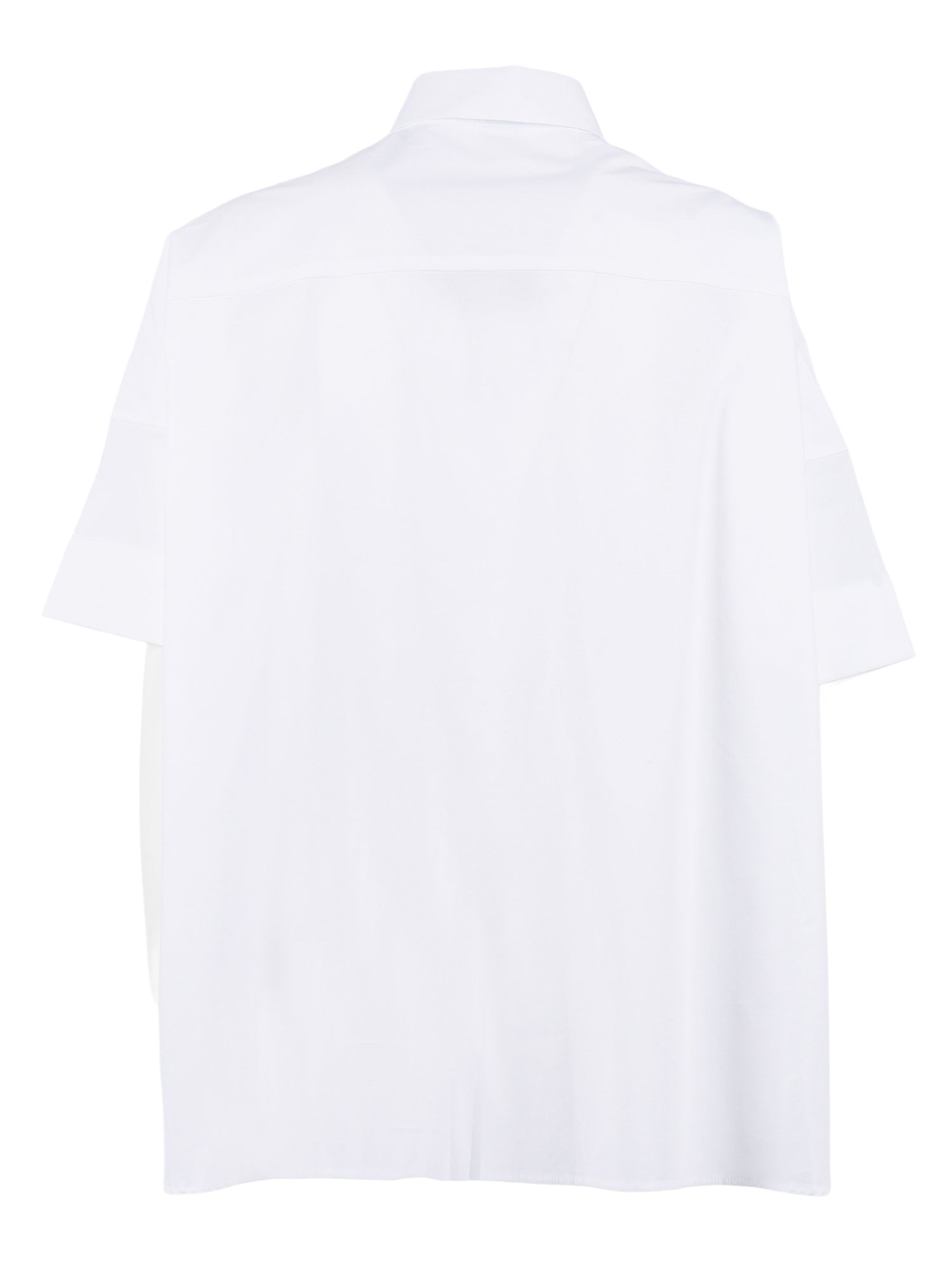 3-4 SLEEVE SHIRT White Cotton Elastane