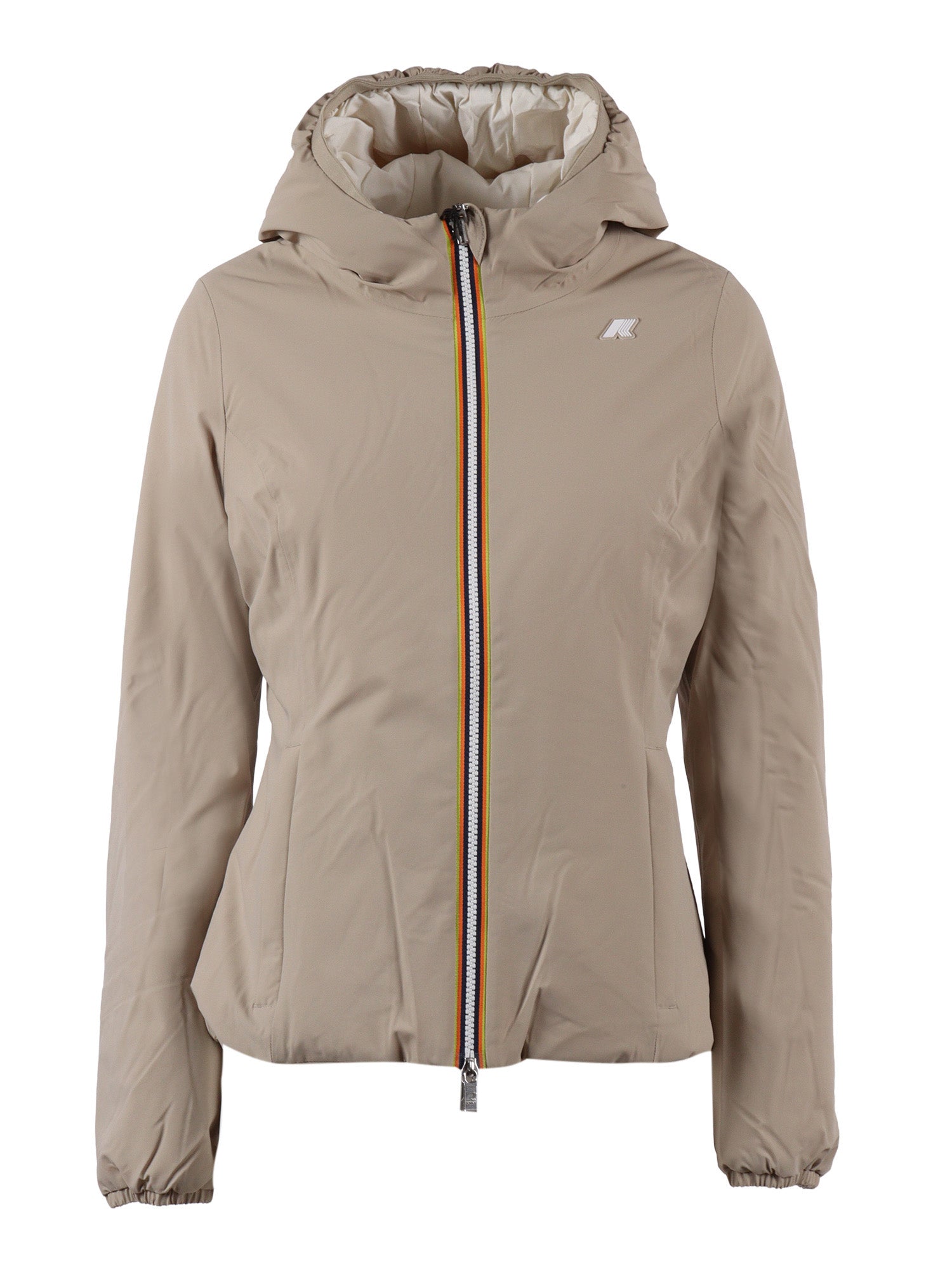 Lily St Warm Double Jacket Beige Short Puffer