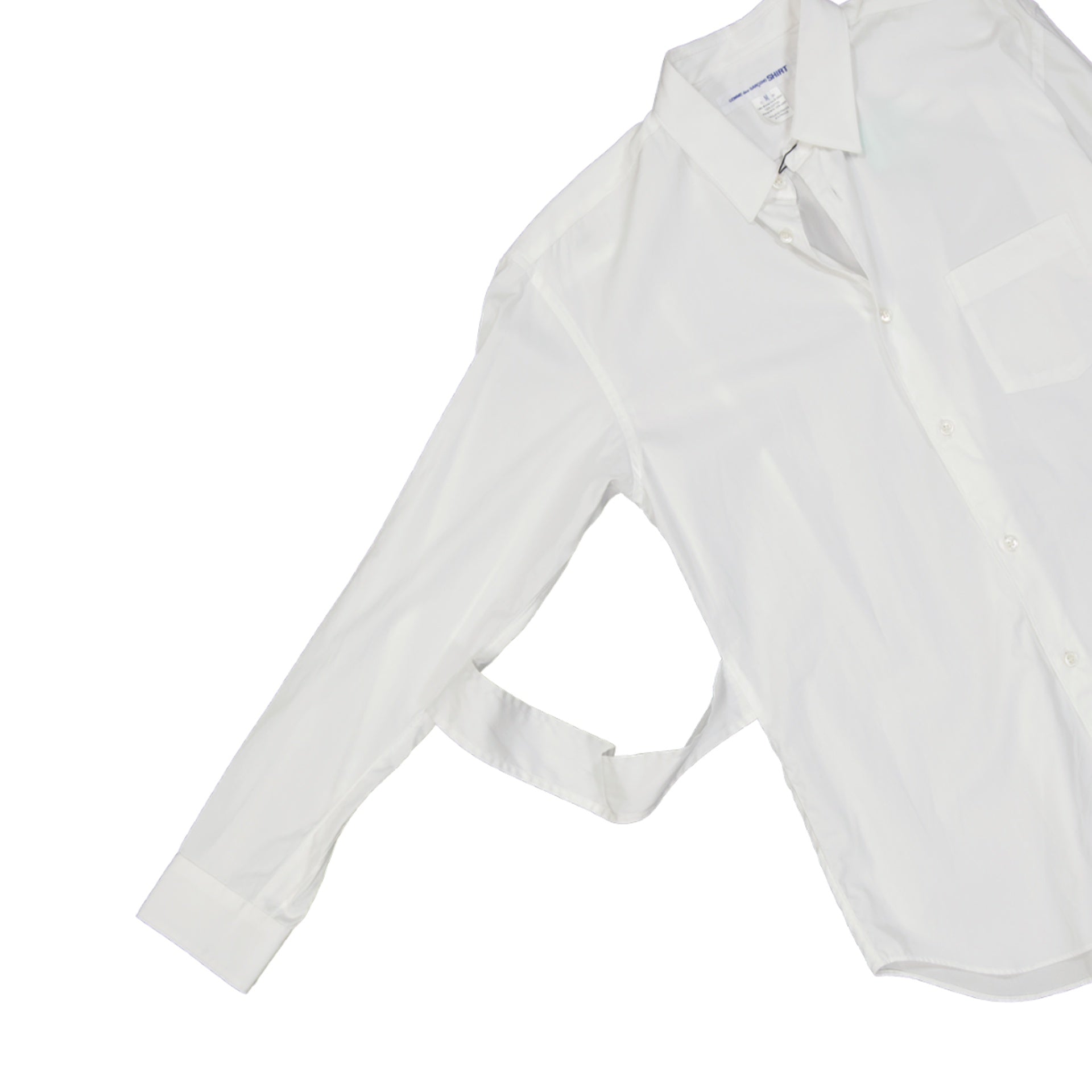 Comme Des Garçons Cotton Shirt White