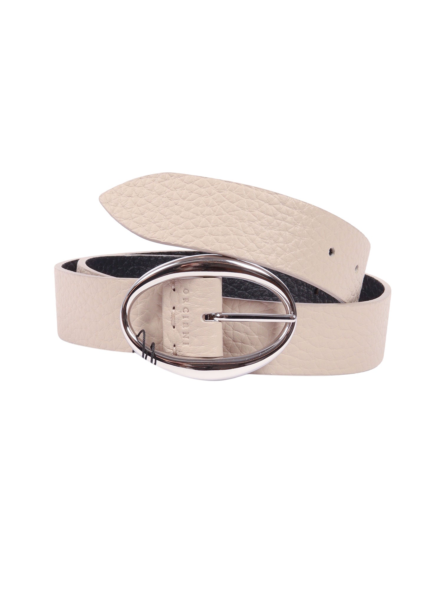 BELT Beige Calf Leather