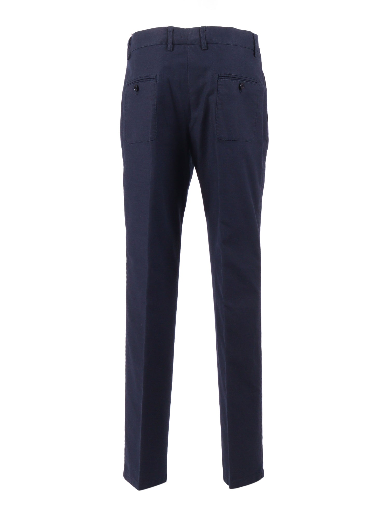 Woman Pants Blue Cotton