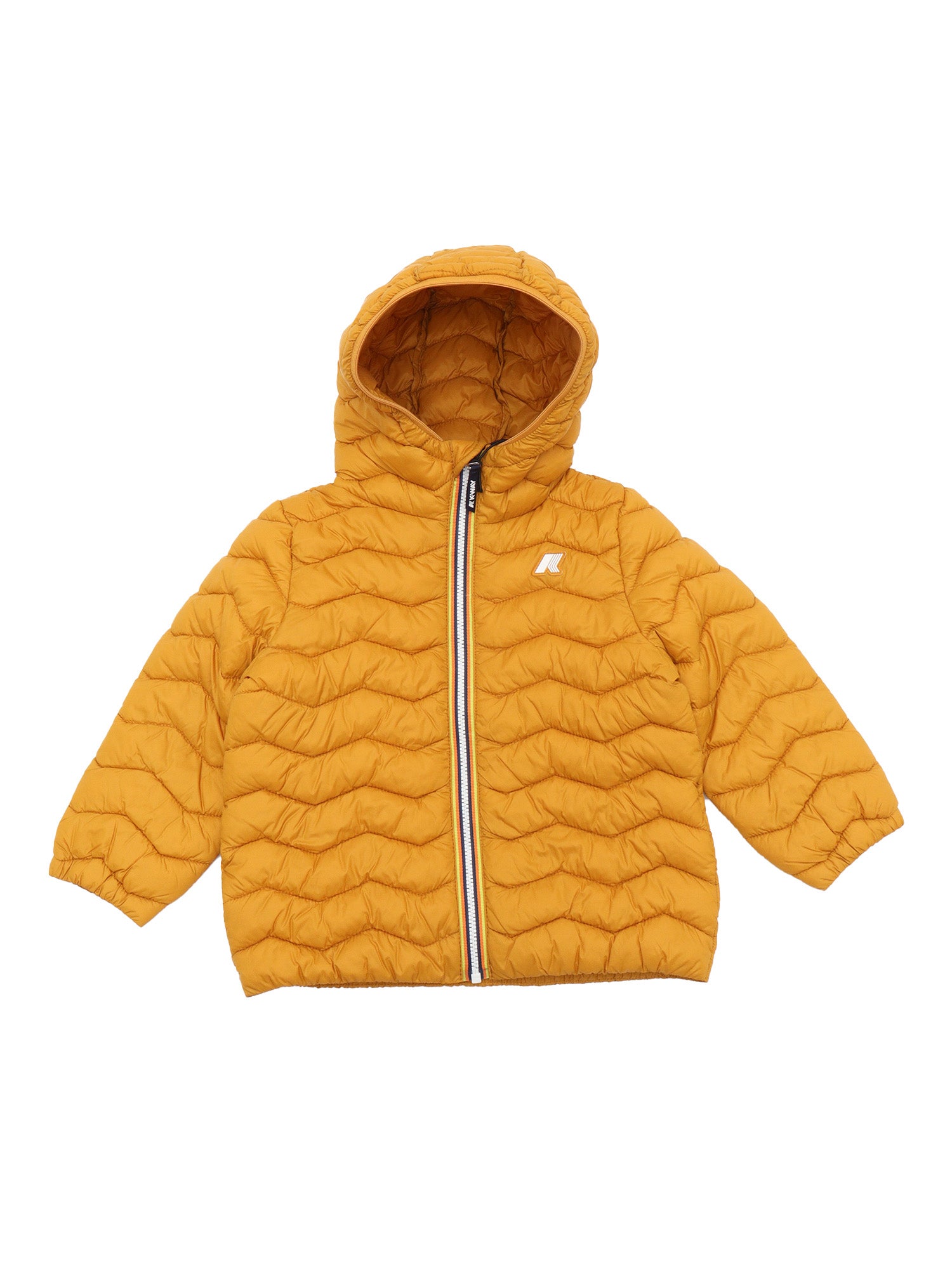 E. Jack Quilted Warm Yellow Short Puffer
