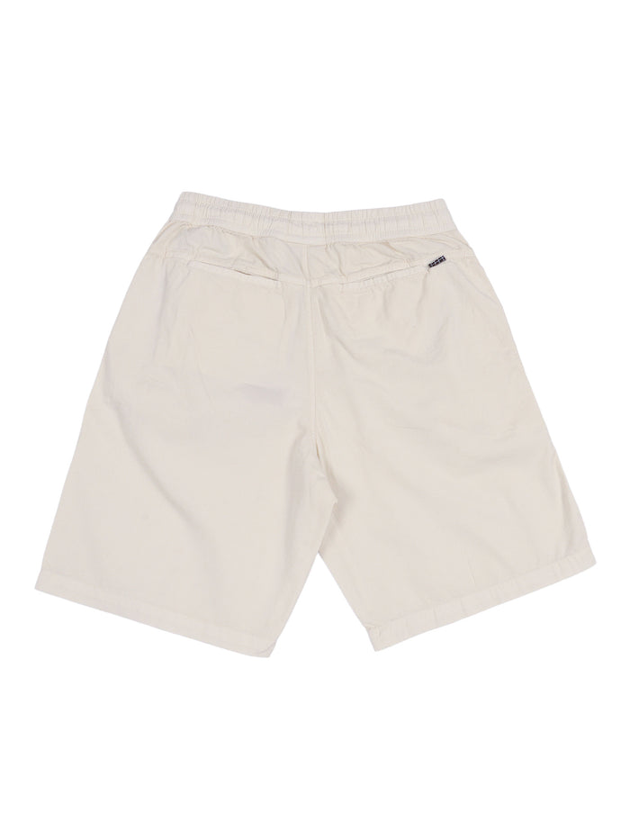 Arrow Woven Pants Beige Cotton Organic