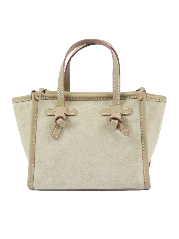 LEATHER BAG Beige Cow Shoulder