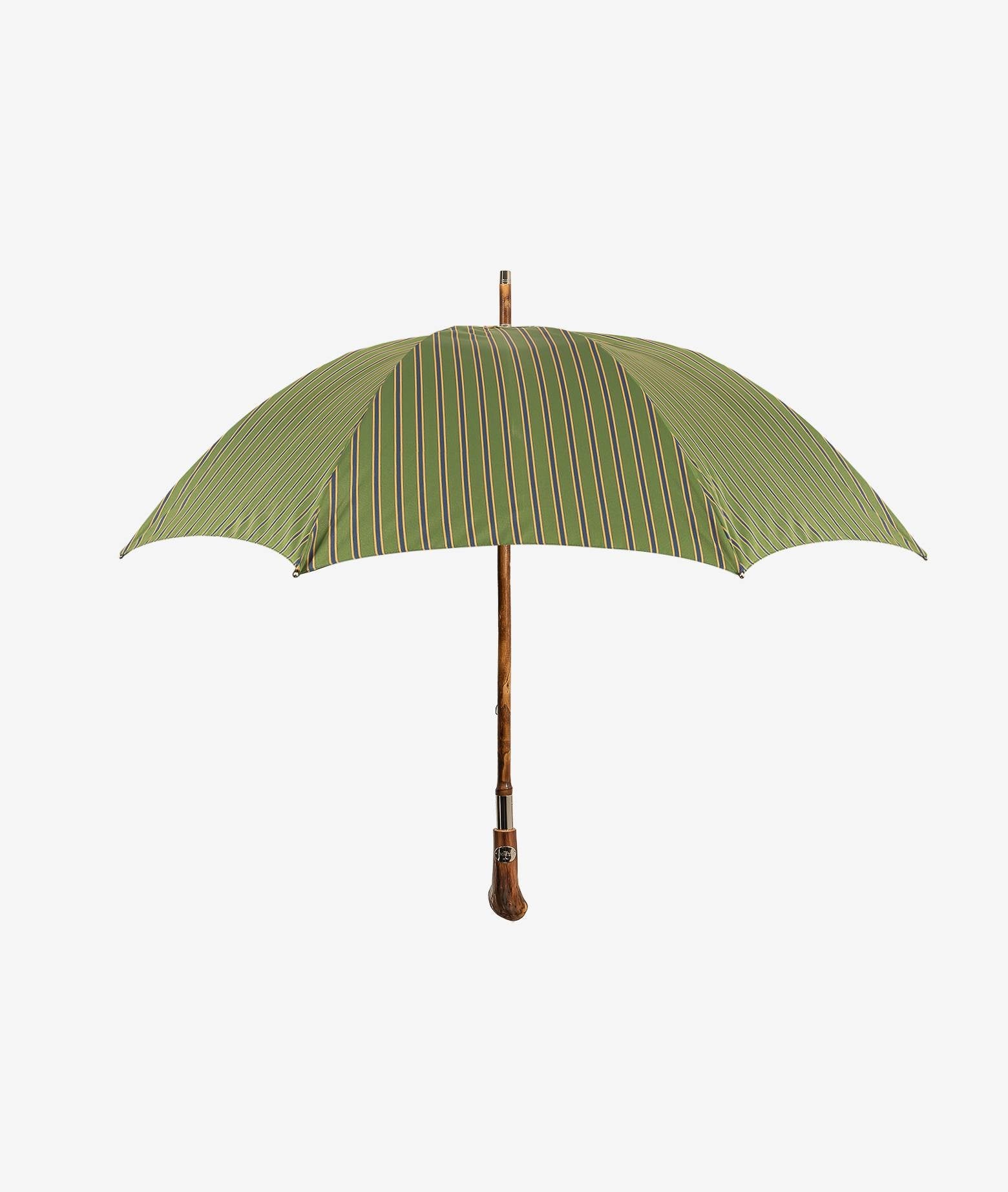Umbrella Pic Nic Darkgreen Chestnut Handle