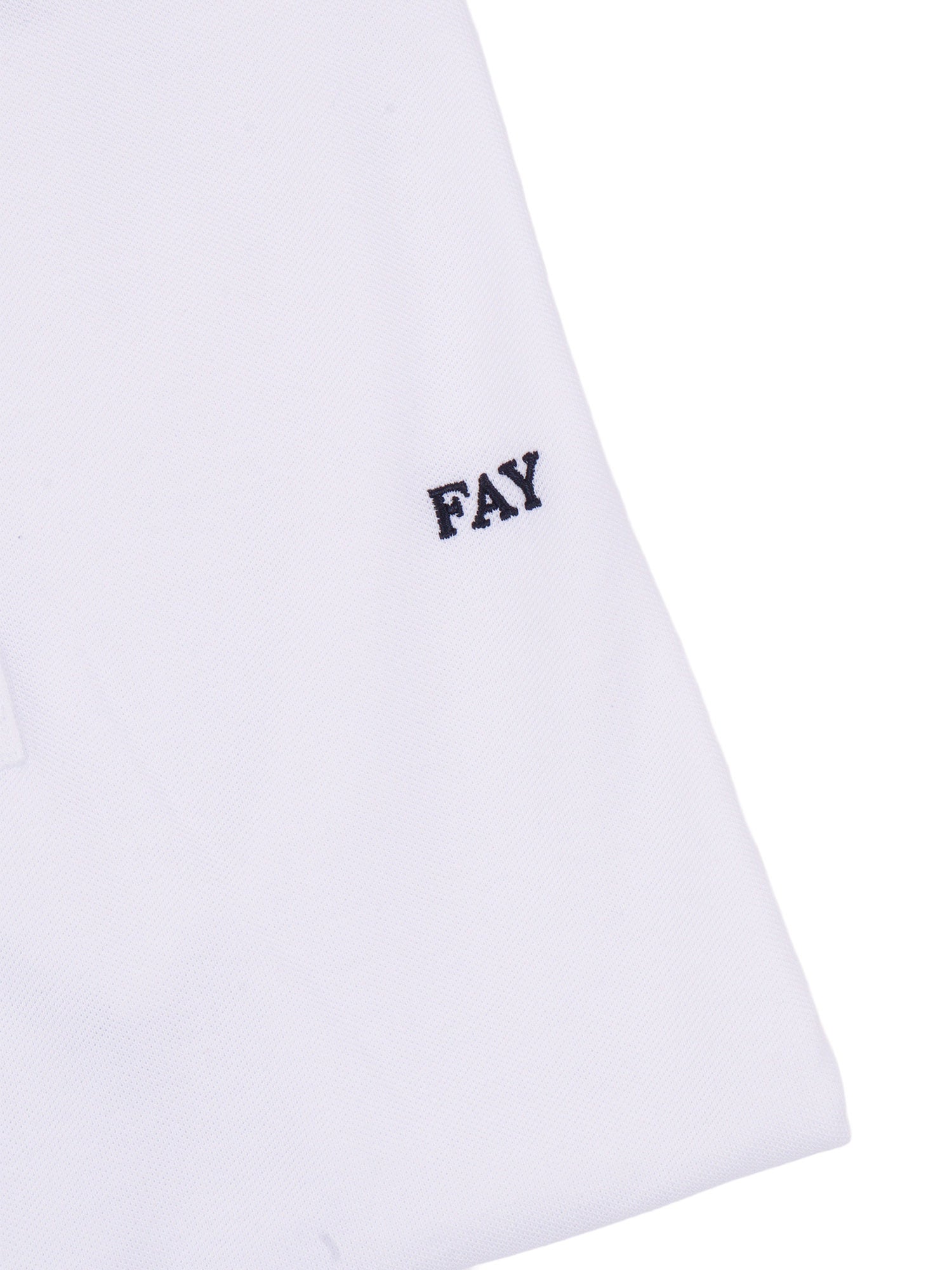 DB COLLAR PIQUET POLO White Cotton Elastane Shirt