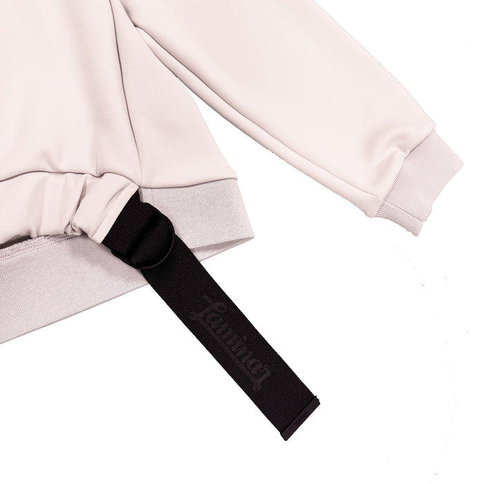 Herno Strap-Hem Sweatshirt Gray Elastane Polyester