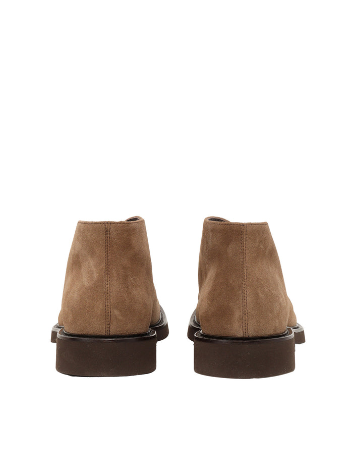 CHUKKA (GM) BROWN+BROWN SOLE Polacchino