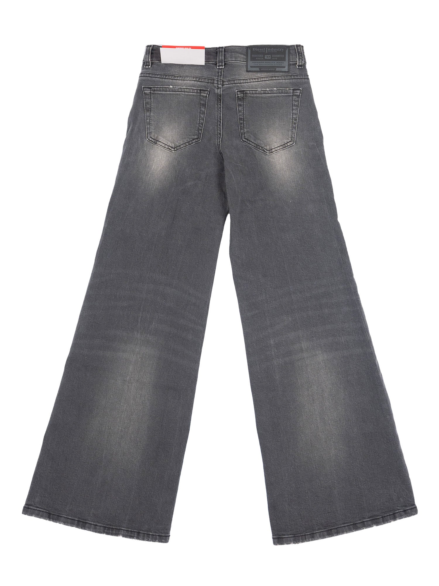 5 Pockets Black Cotton Elastane Jean