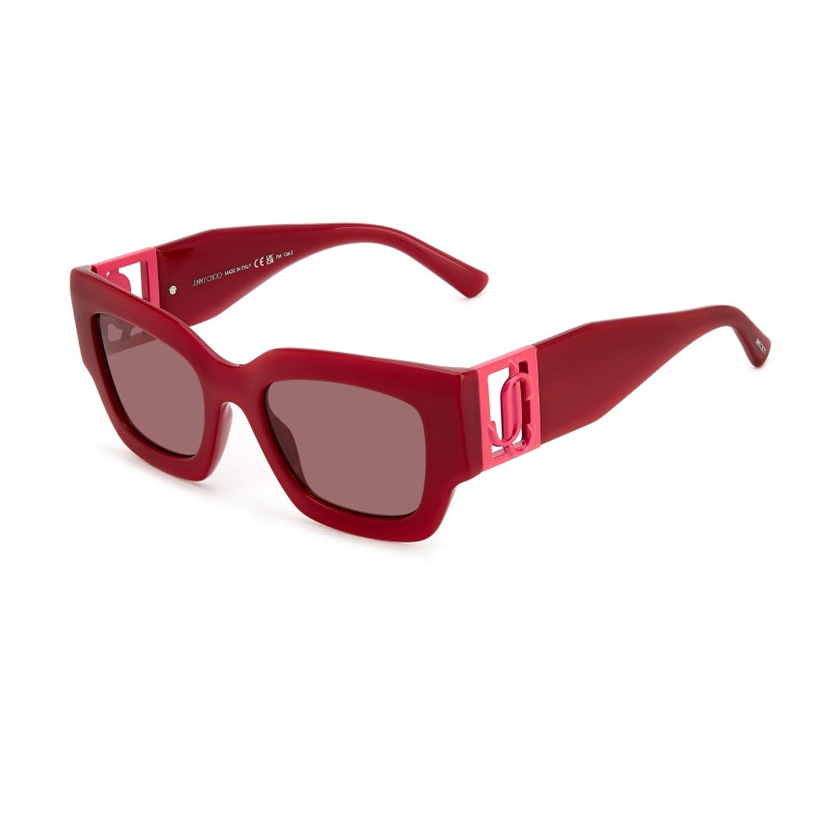 Nena-s C9A-4S Rosso Acetate Occhiali Sole