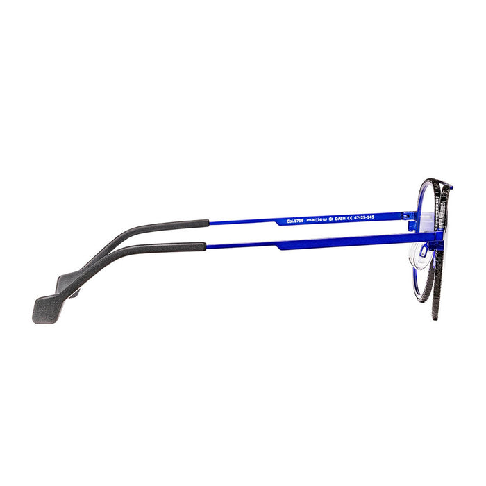 Matttew Dash 1758 Blue Blu Titanium Occhiali Da Vista