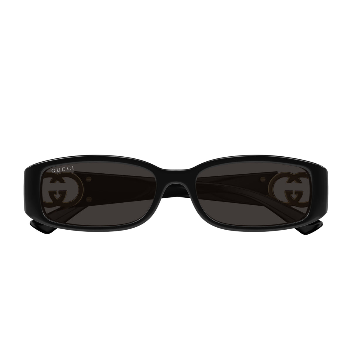Gucci GG1661S Linea GG Logo 001 Black Grey Nero Injected Occhiali Da Sole
