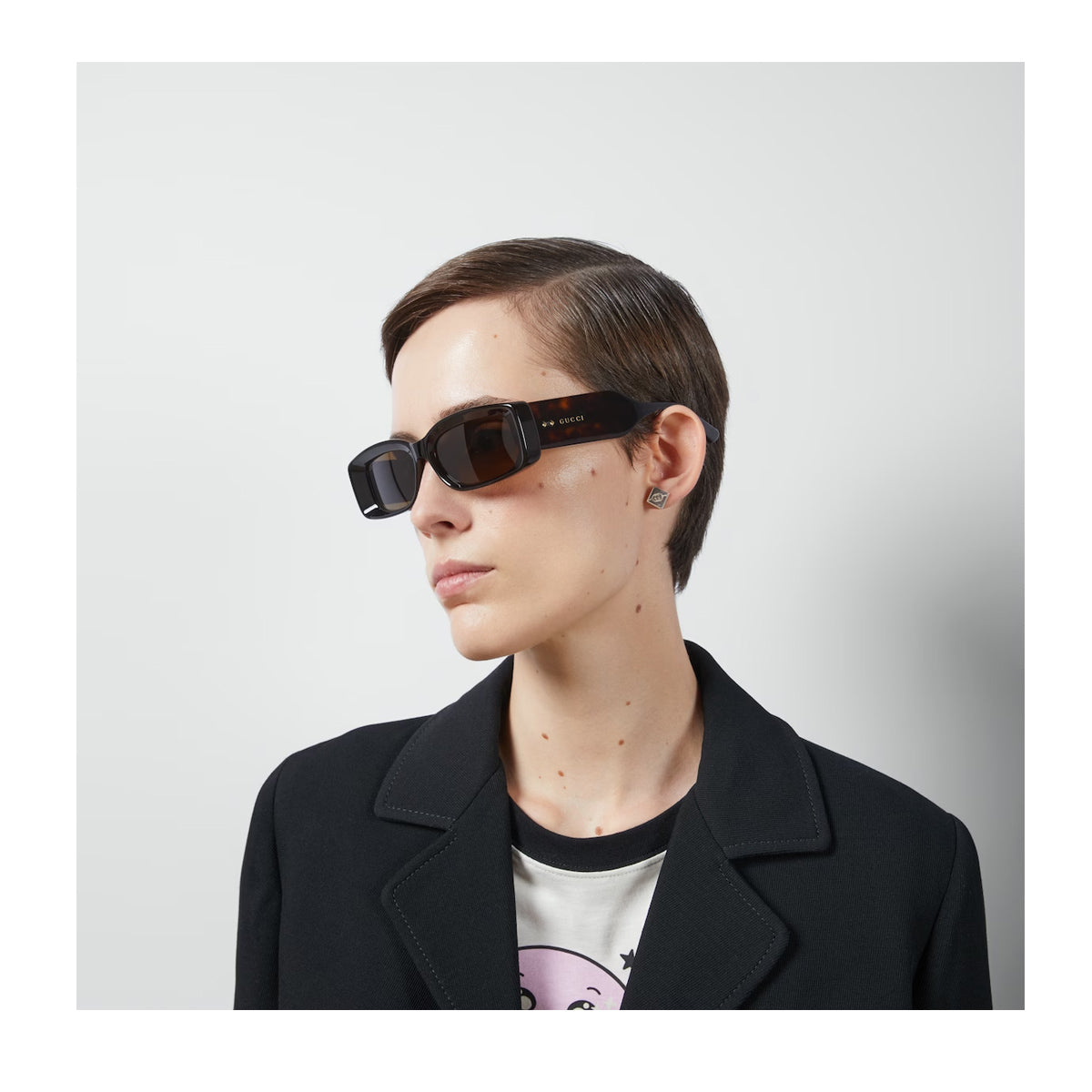 GG1528S 002 Marrone Acetate Occhiali Sole