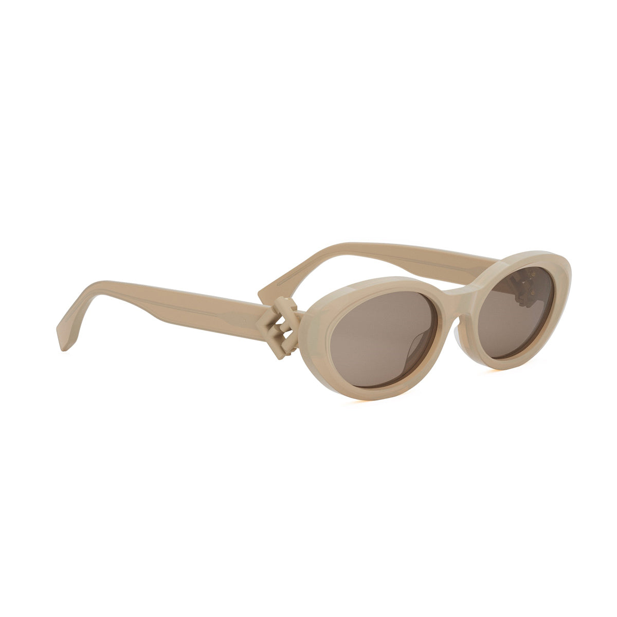 FE40140U 57E Beige FF DIAMOND Acetate Occhiali Da Sole