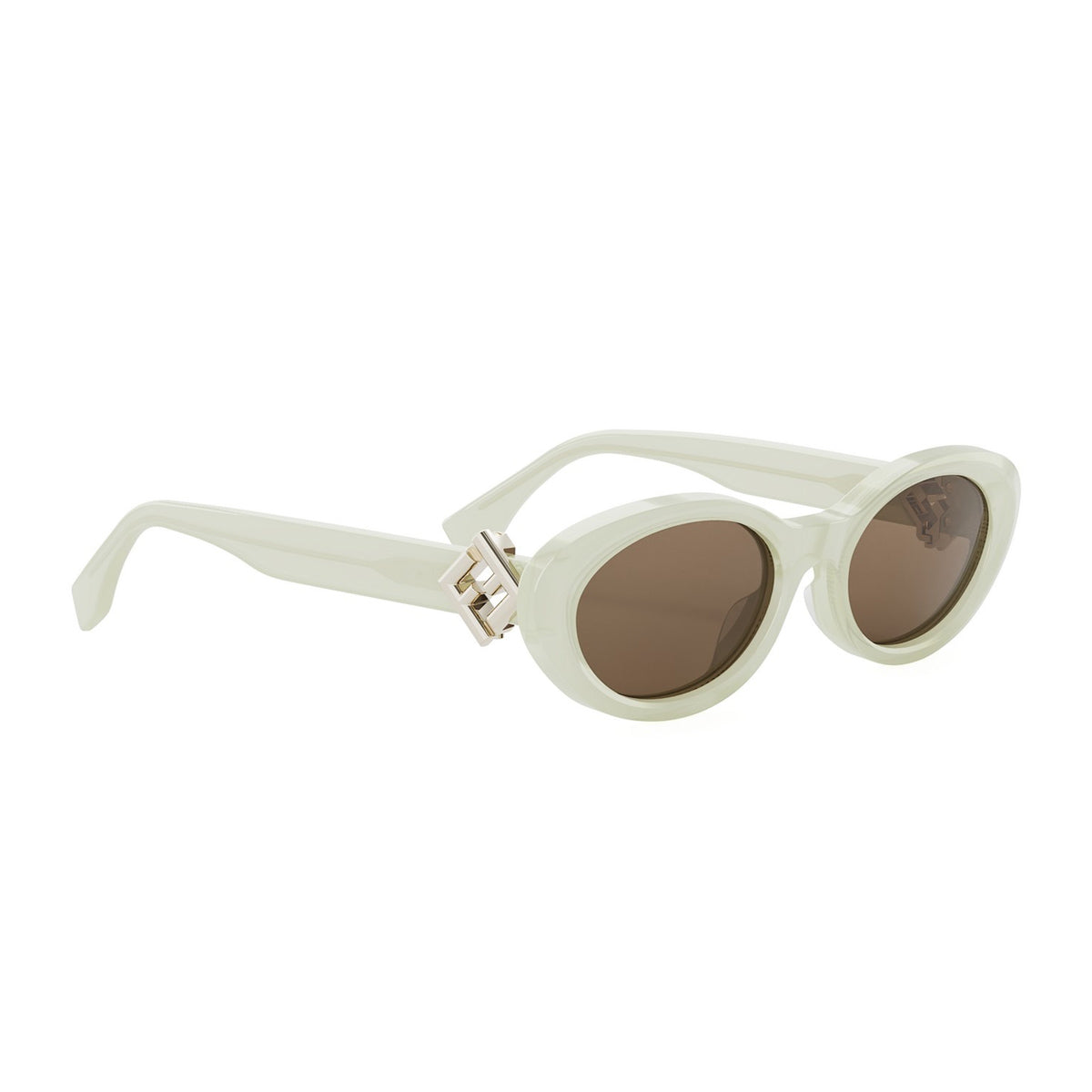 Fendi FE40140U FF Diamonds 41e Bianco Acetate Occhiali Da Sole