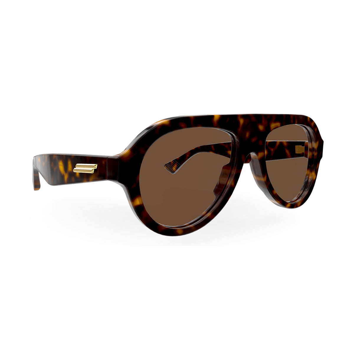 BV1214S Marrone Acetate Occhiali Sole