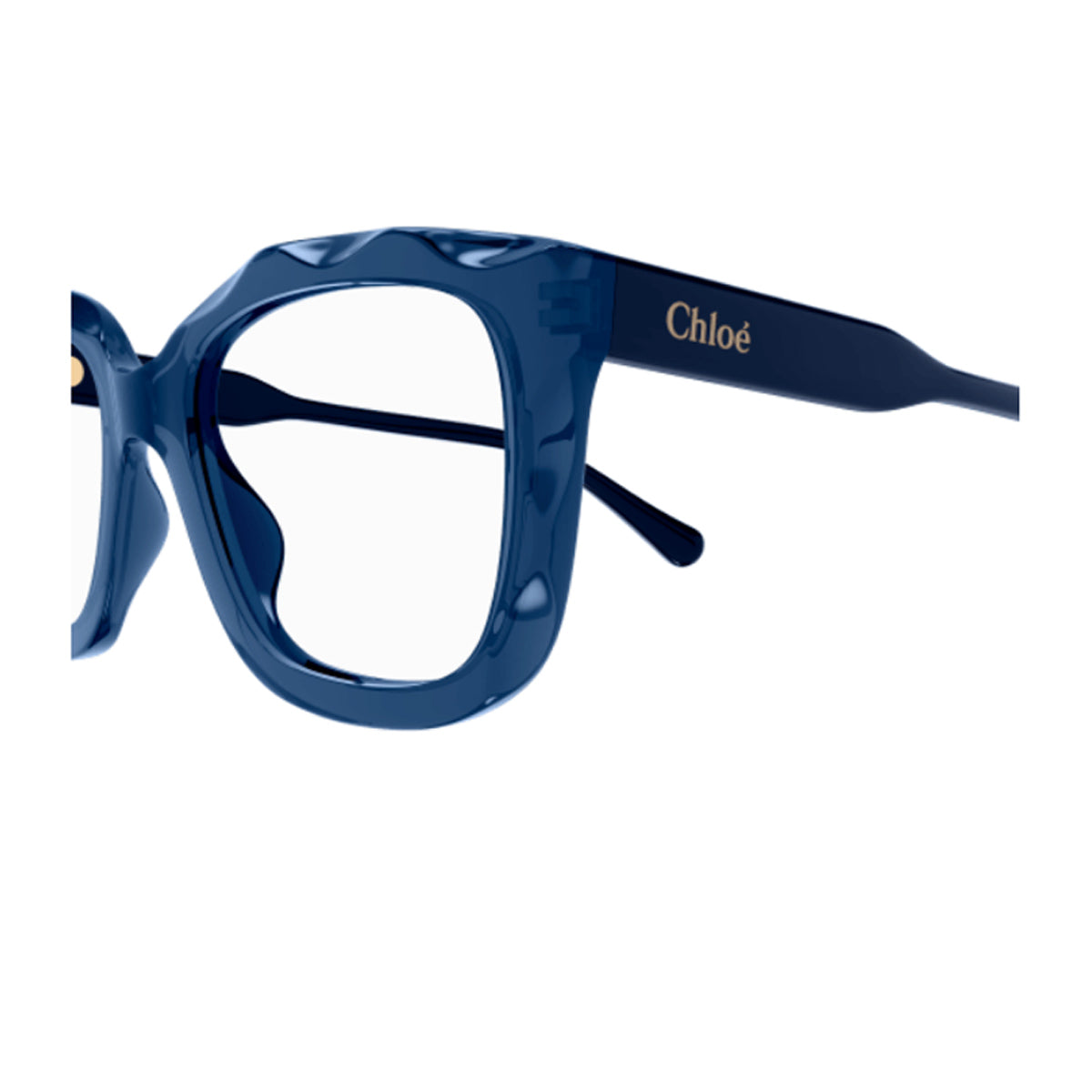 Chloé CH0229O Linea 004 Blue Transparent Blu Acetate Occhiali Da Vista