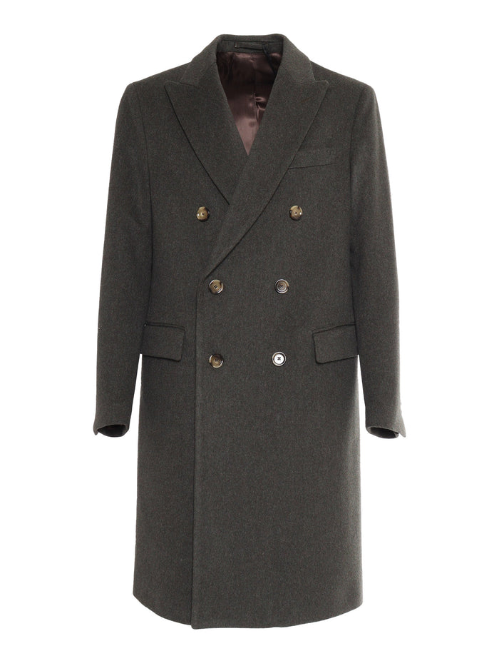 Drop Reg Man Coat Pure Virgin Wool
