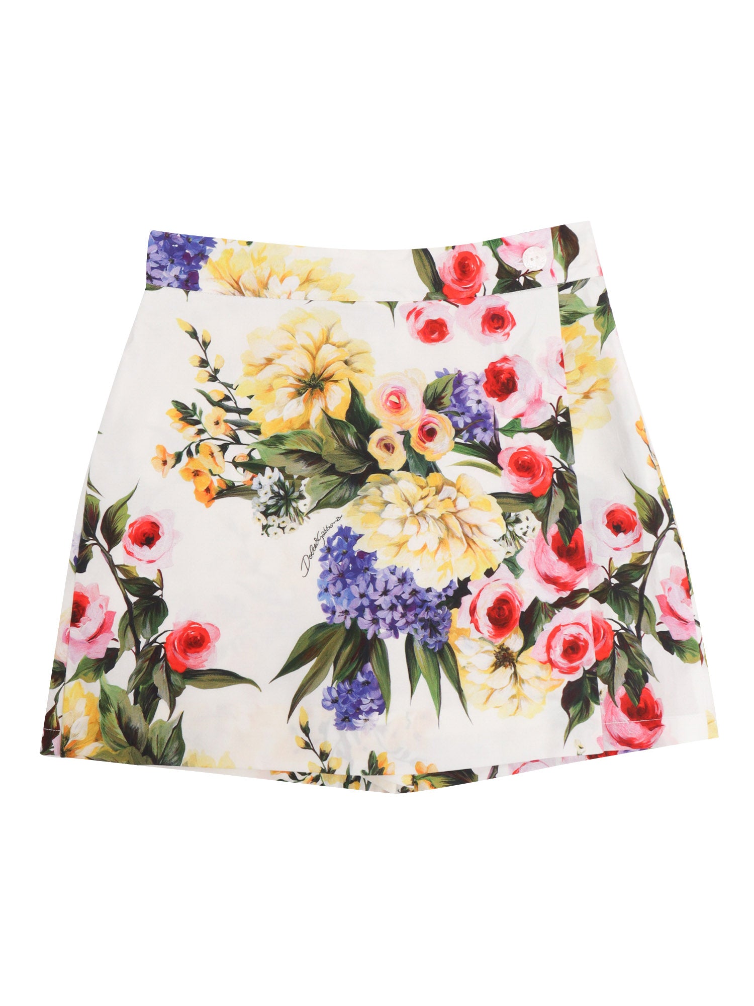 D&G girls trousers Green Cotton Short