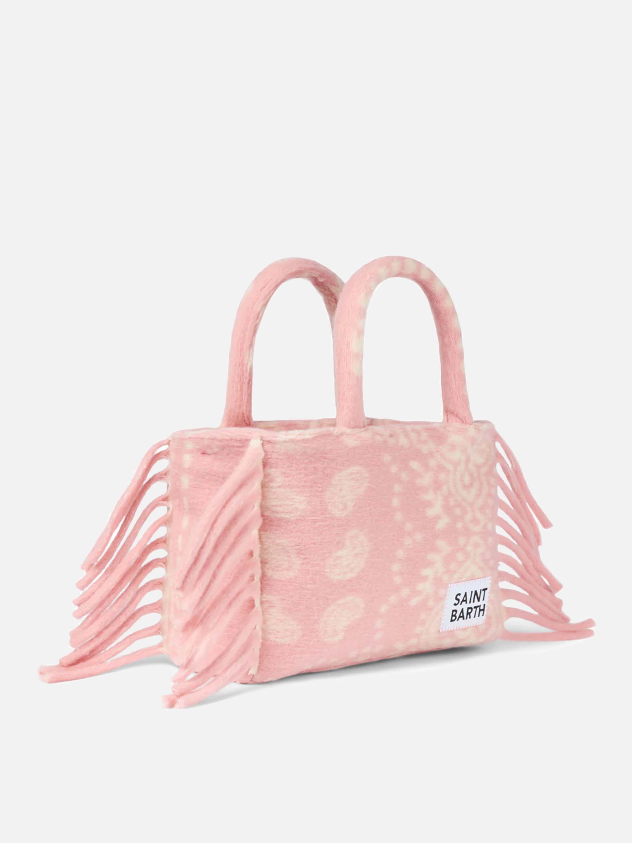 Colette Blanket Handbag With Bandanna Print Pink Bag