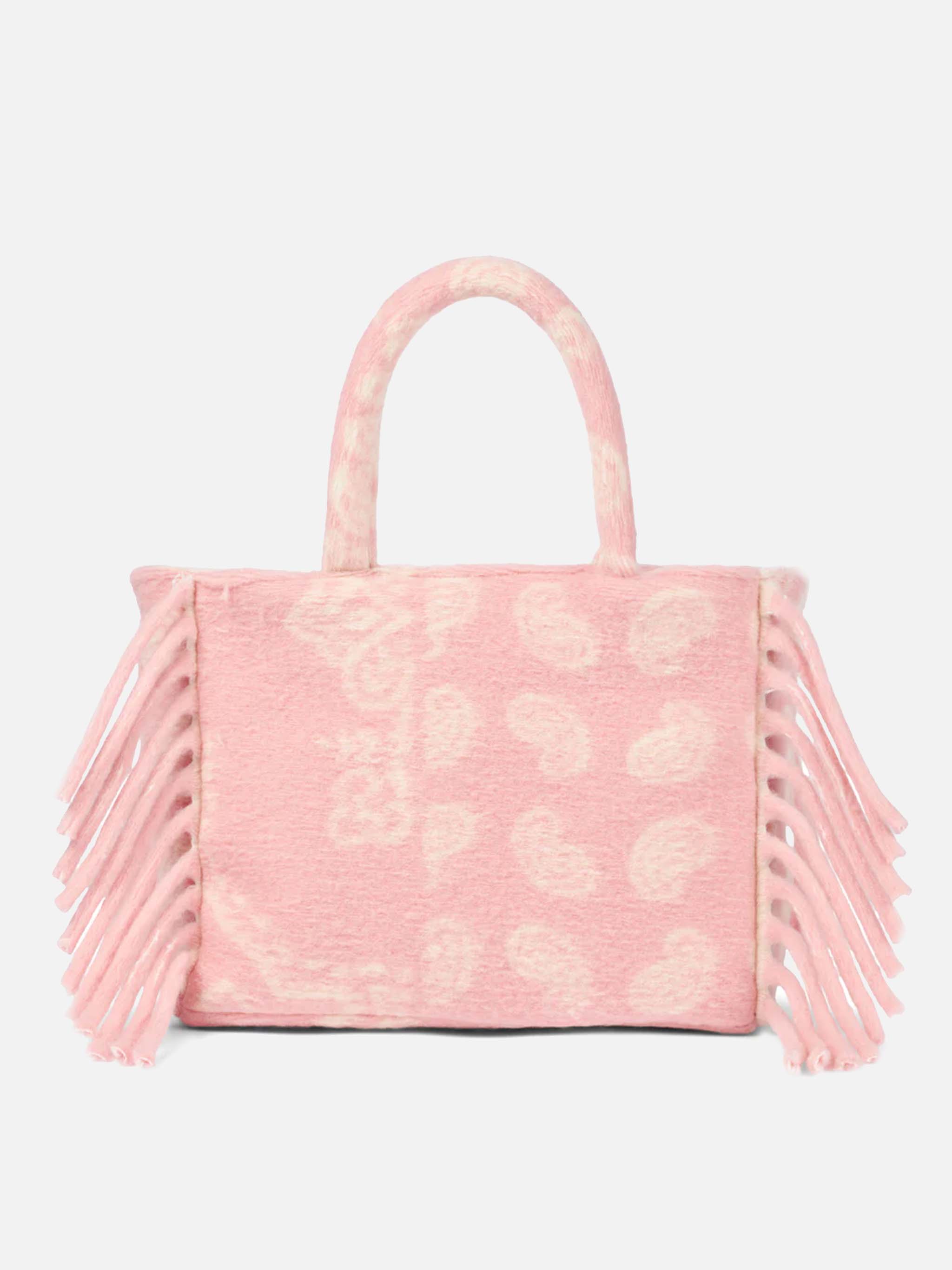 Colette Blanket Handbag With Bandanna Print Pink Bag