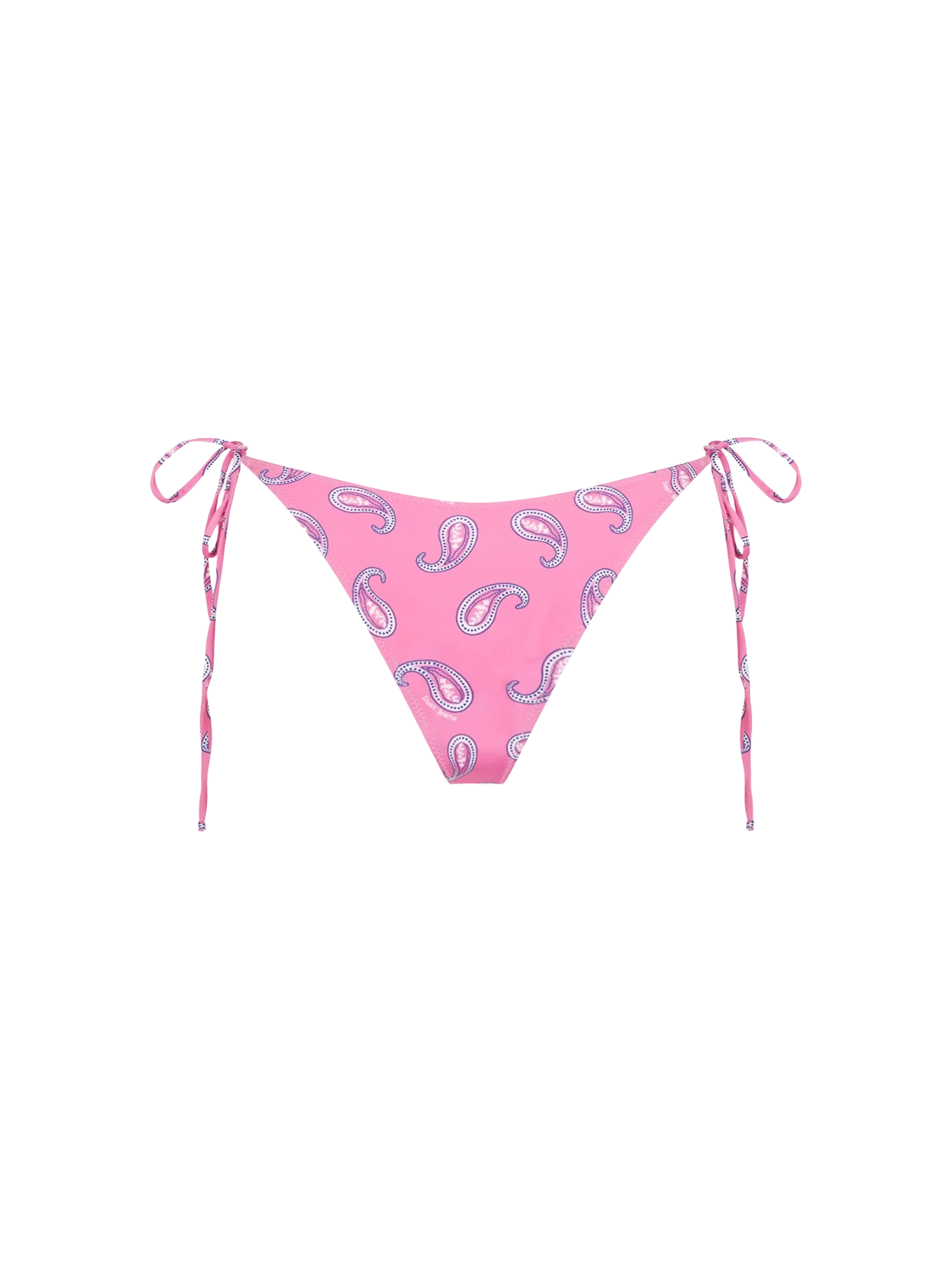 Pink Paisley Marielle Swim Briefs Bottom