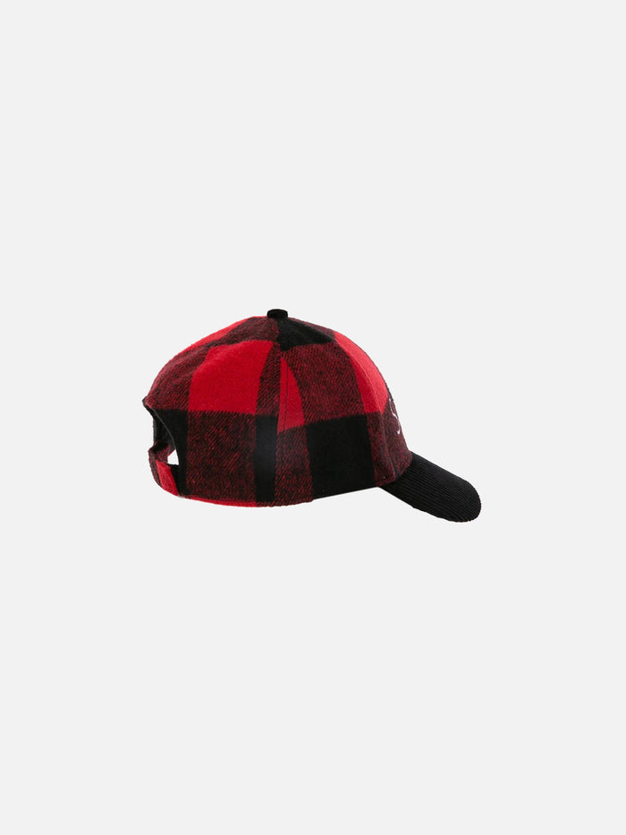 Baseball Cap With St. Barth Embroidery Red Hat