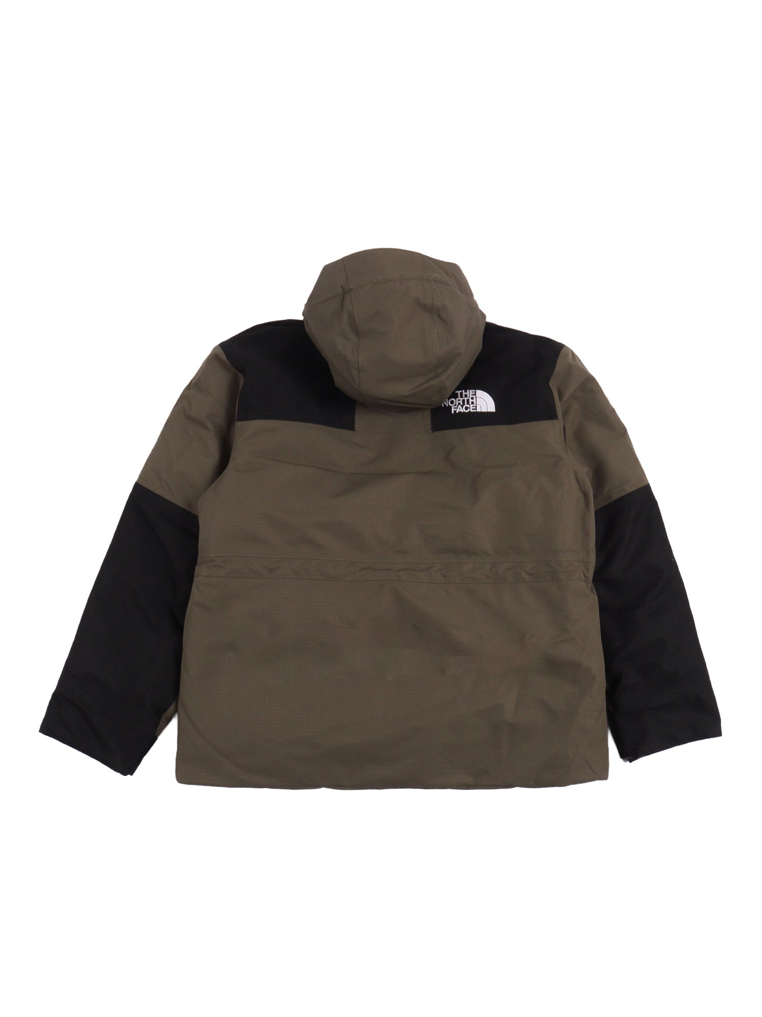 Teen Mountain Down Jacket New Taupe Green Cotton Recycled Polyester Heavy