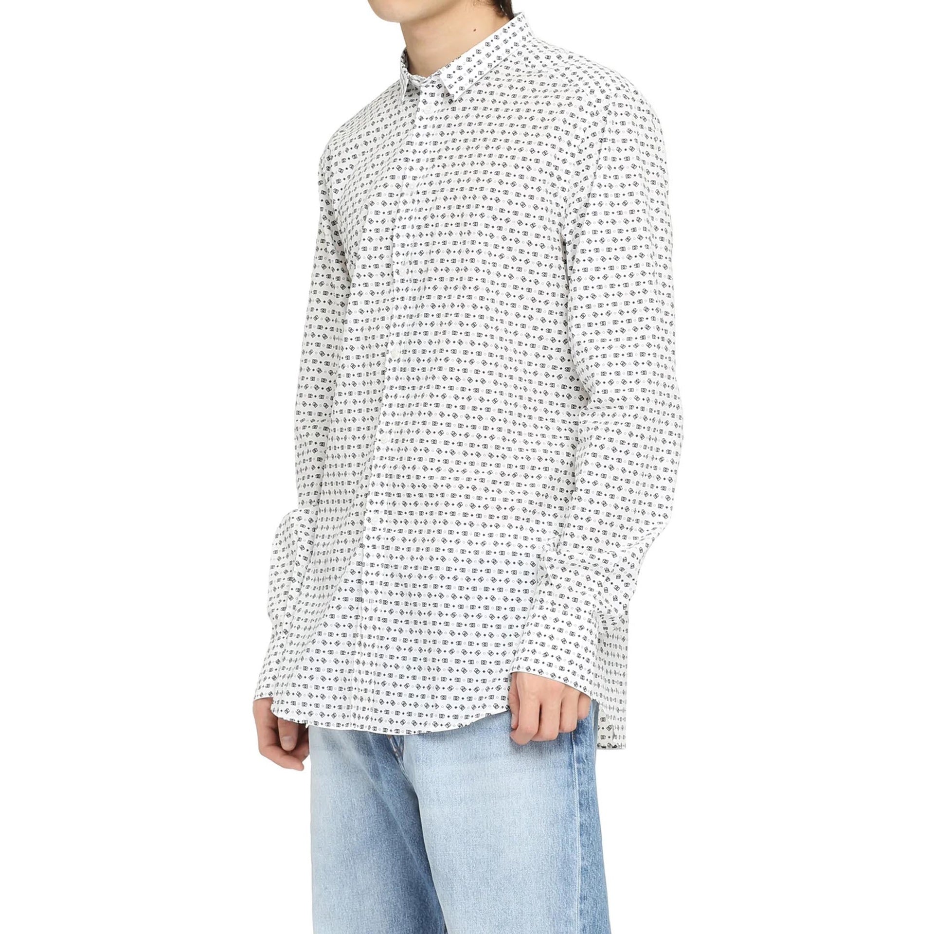 Dg Shirt White Cotton