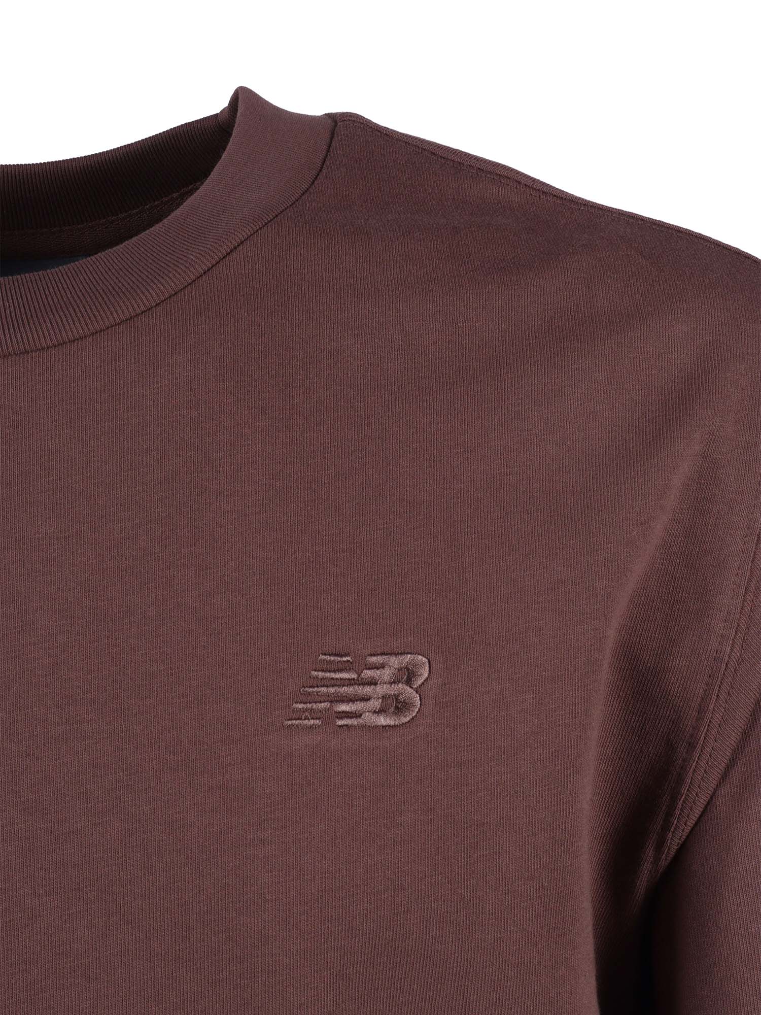 Athletics Cotton T-Shirt - Cortado Brown Short Sleeves