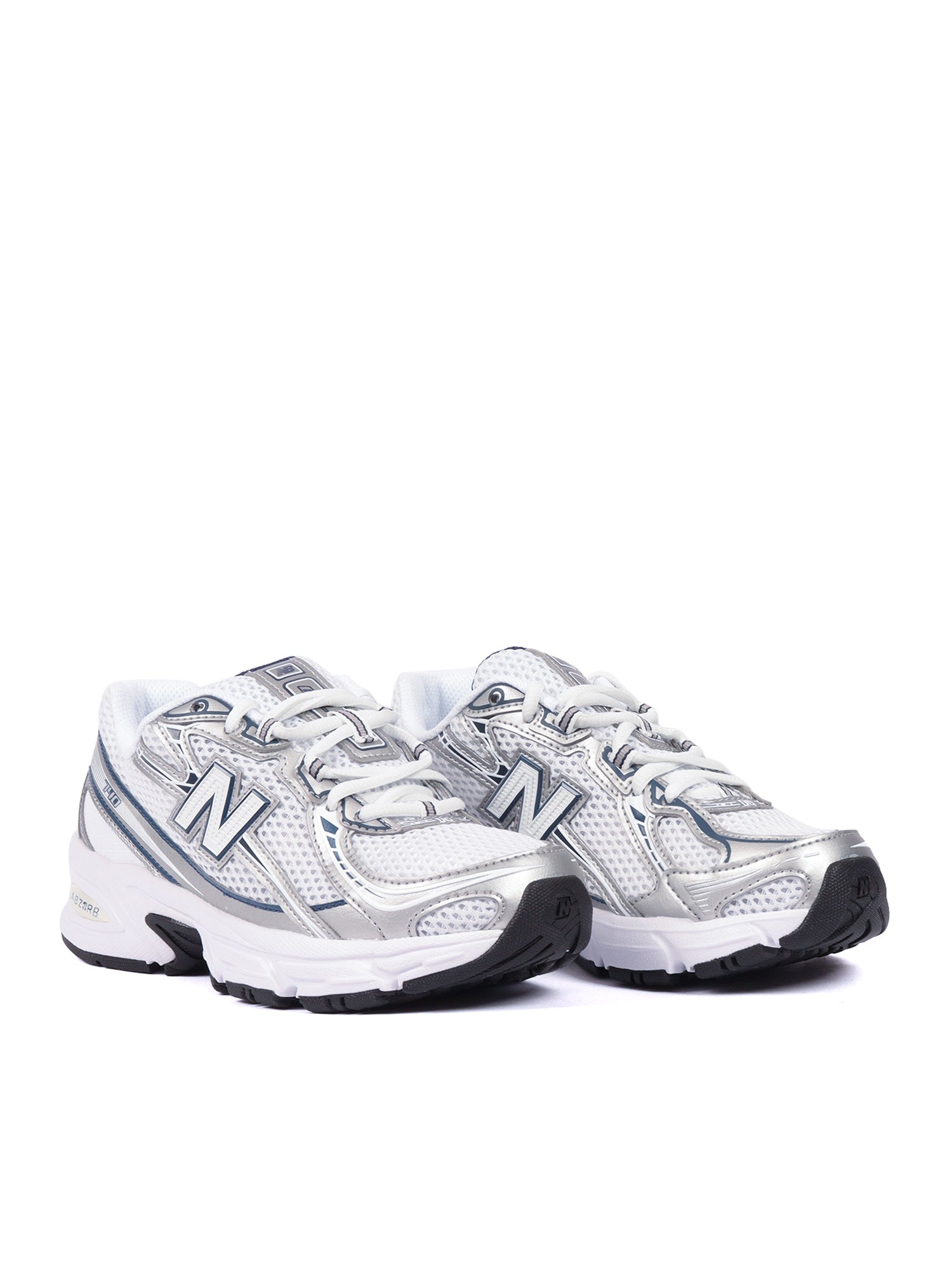 Scarpa Lifestyle - UNISEX TIER 1 Synthetic-Mesh WHITE-SILVER-NAVY D Synthetic Fabric 2 Mesh Sneaker