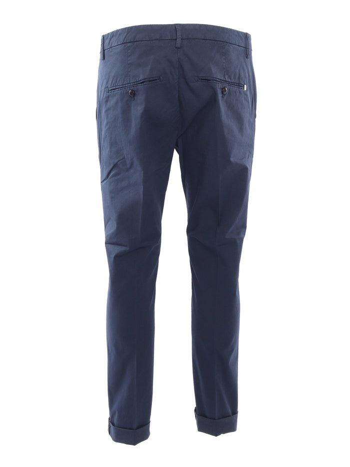 Blue chino trousers Cotton Elastane