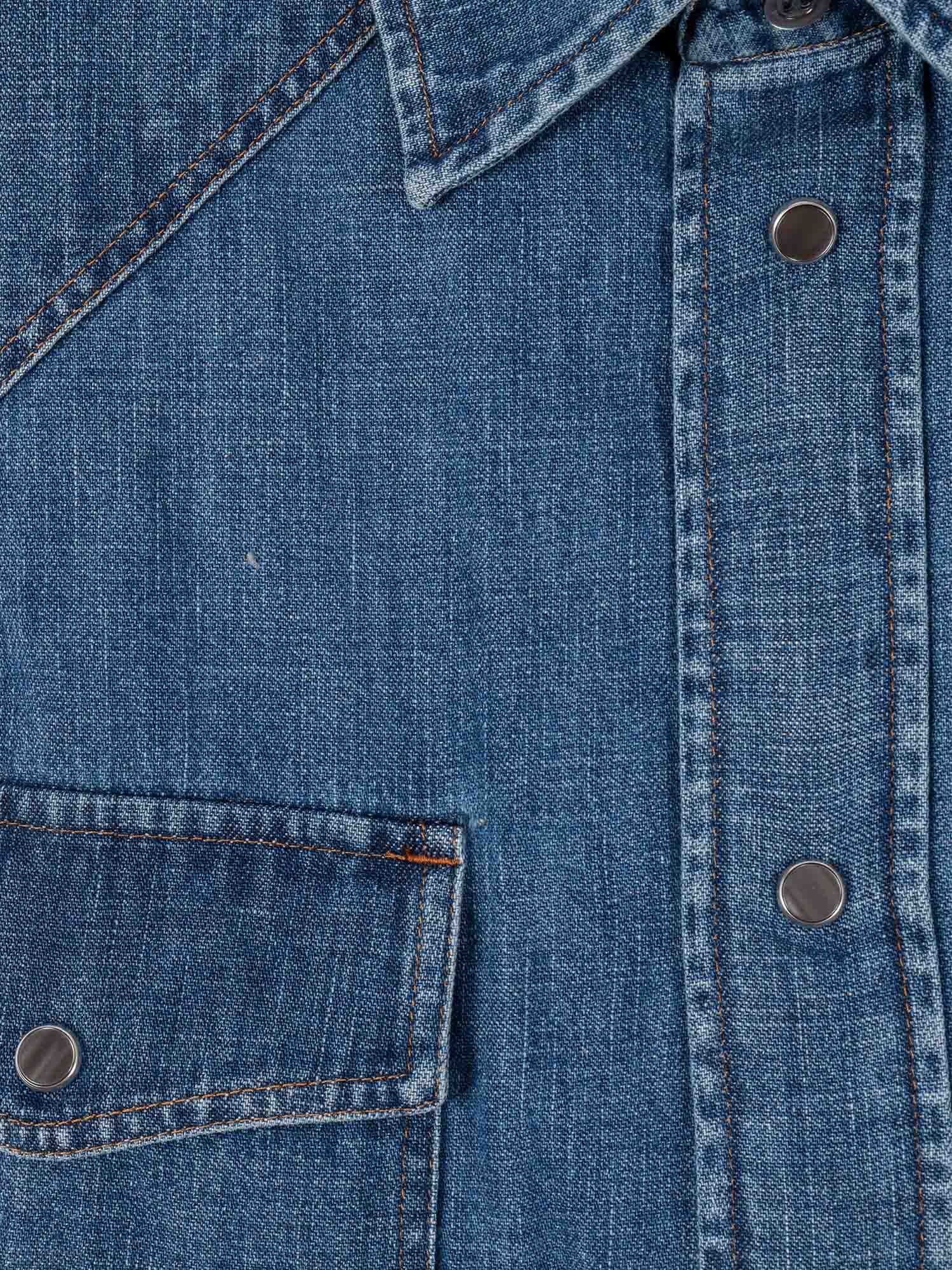 SHIRT Blue Cotton