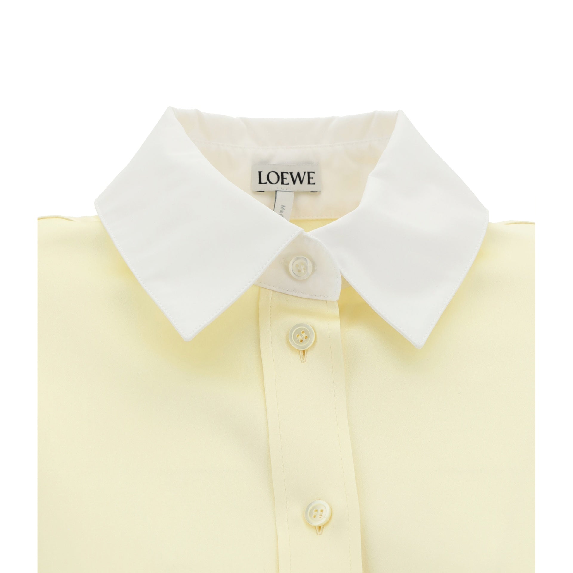 Loewe Silk Shirt Yellow