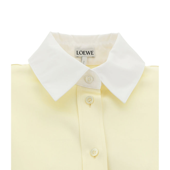Loewe Silk Shirt Yellow
