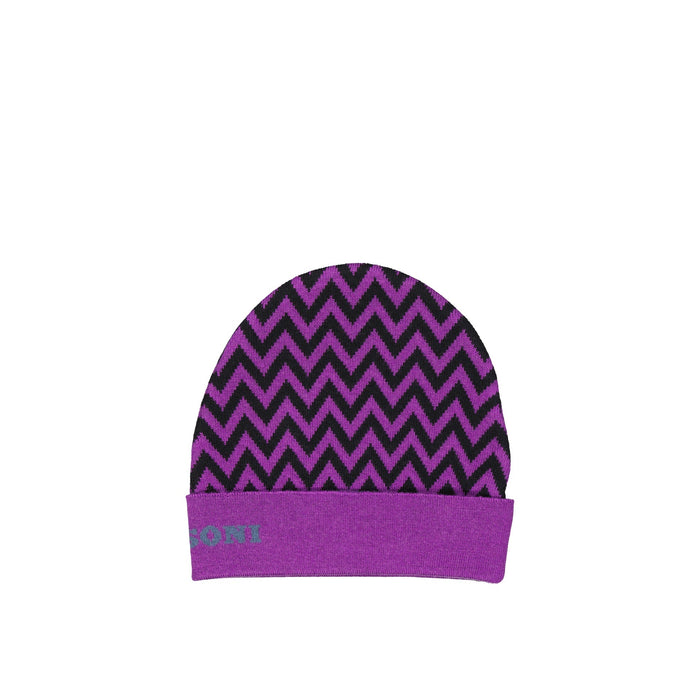 Missoni Wool Hat Purple