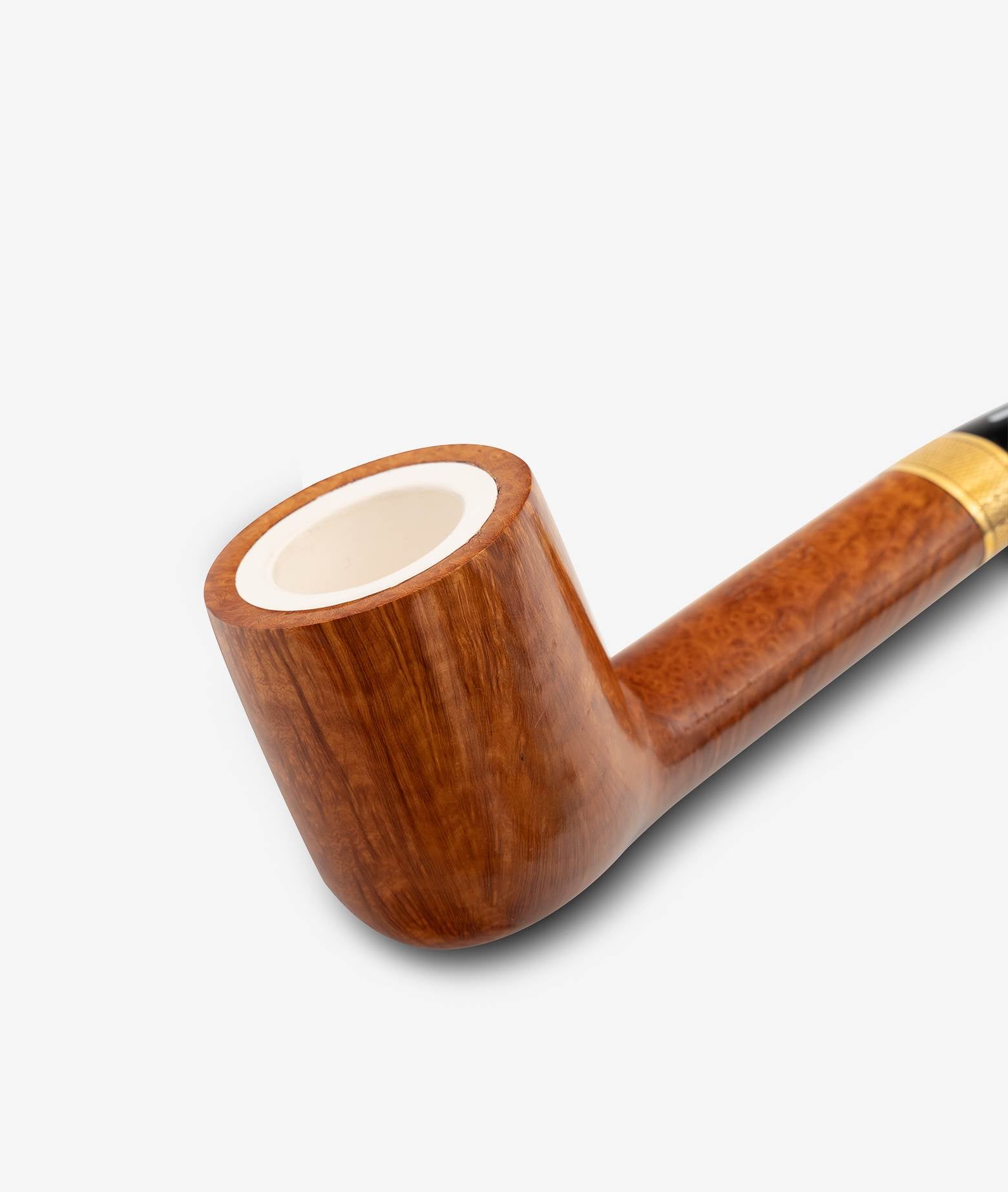 Pipe With Gold Ring Neutral Pipes