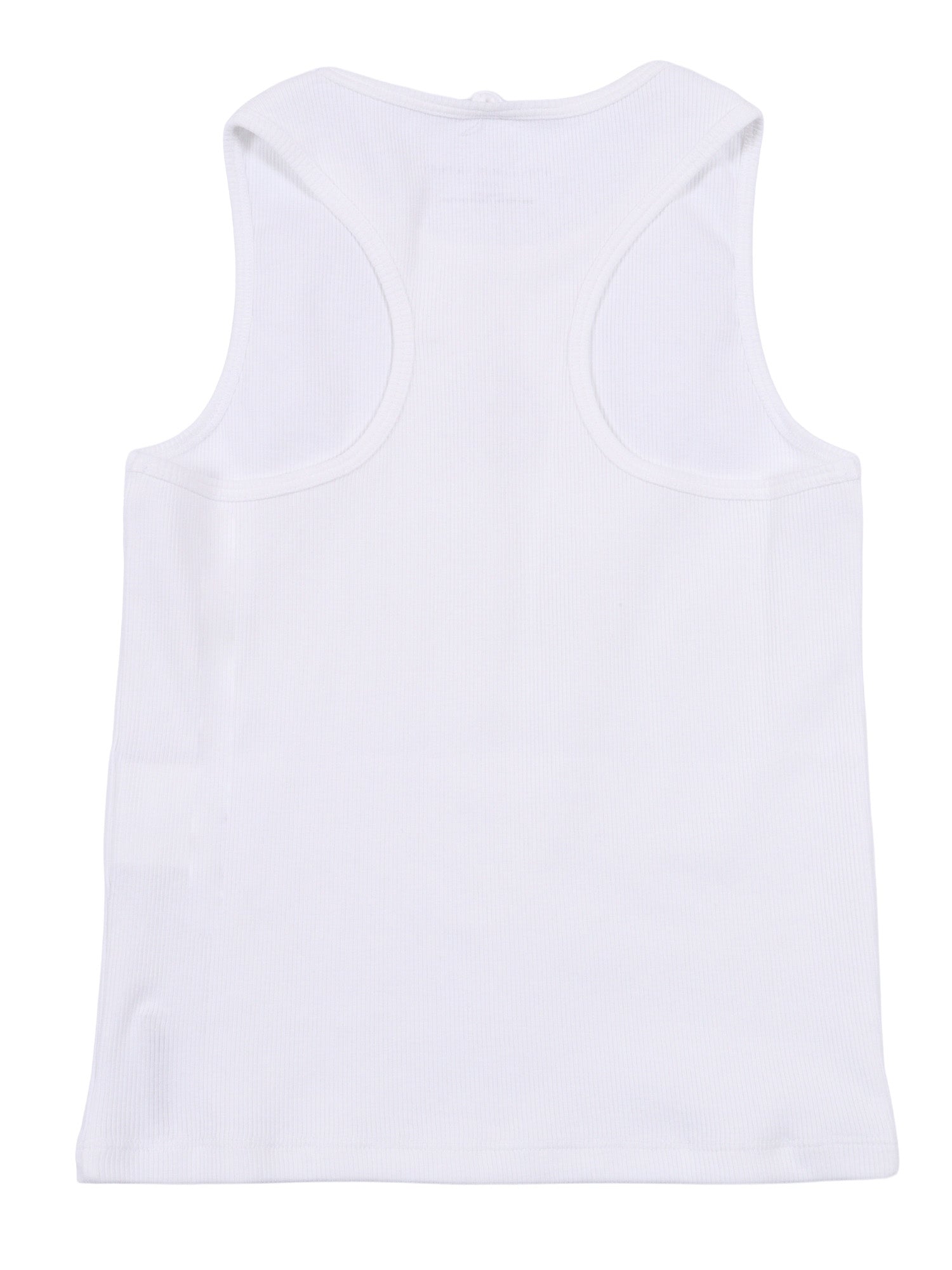 T-SHIRT-TOP White Cotton Short Sleeves T-shirt