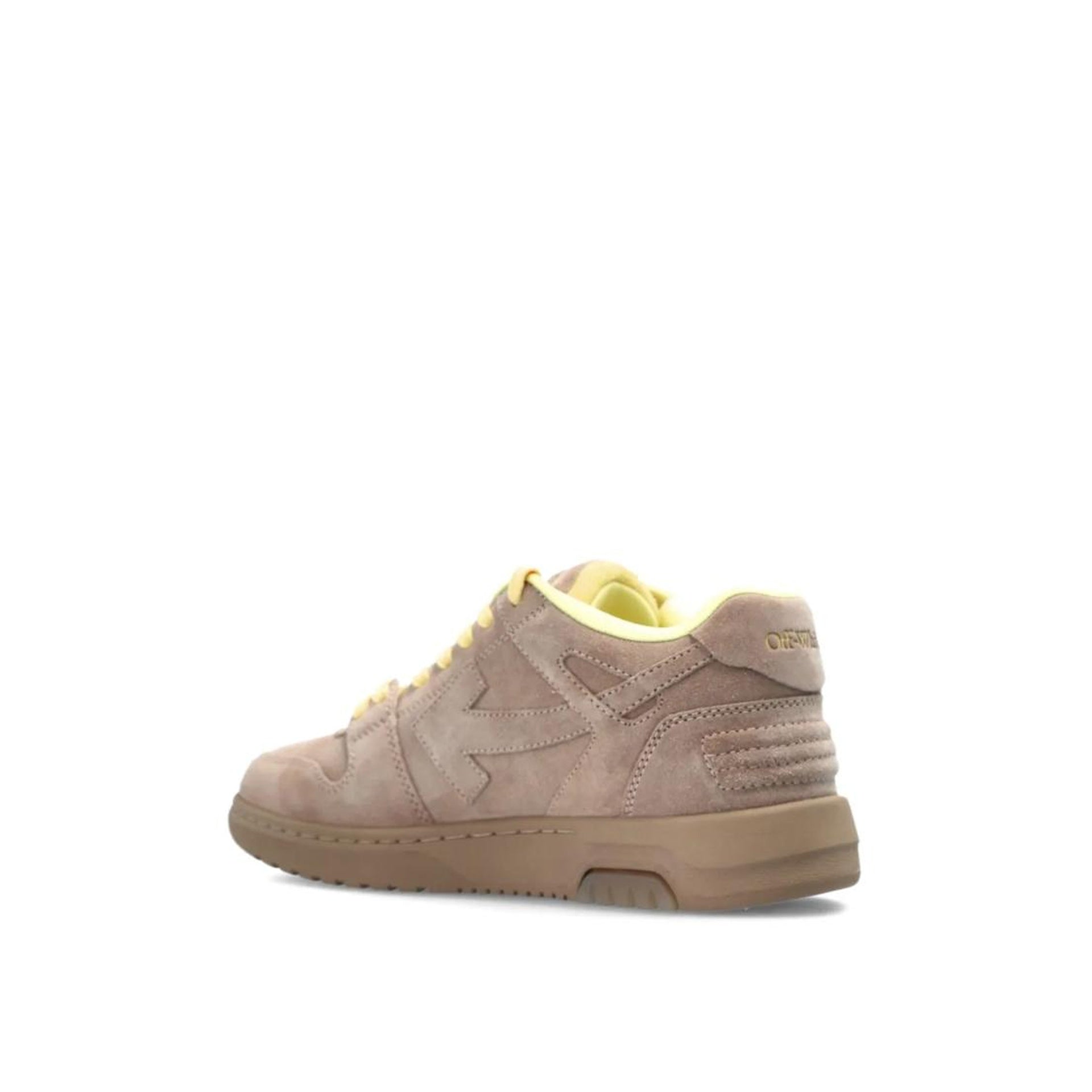Off-White Out Of Office Leather Sneakers Brown