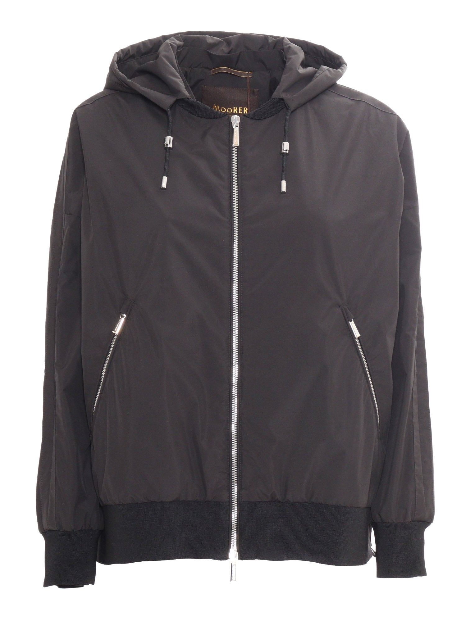 GHENDA-STP JACKET Black Polyester Coat